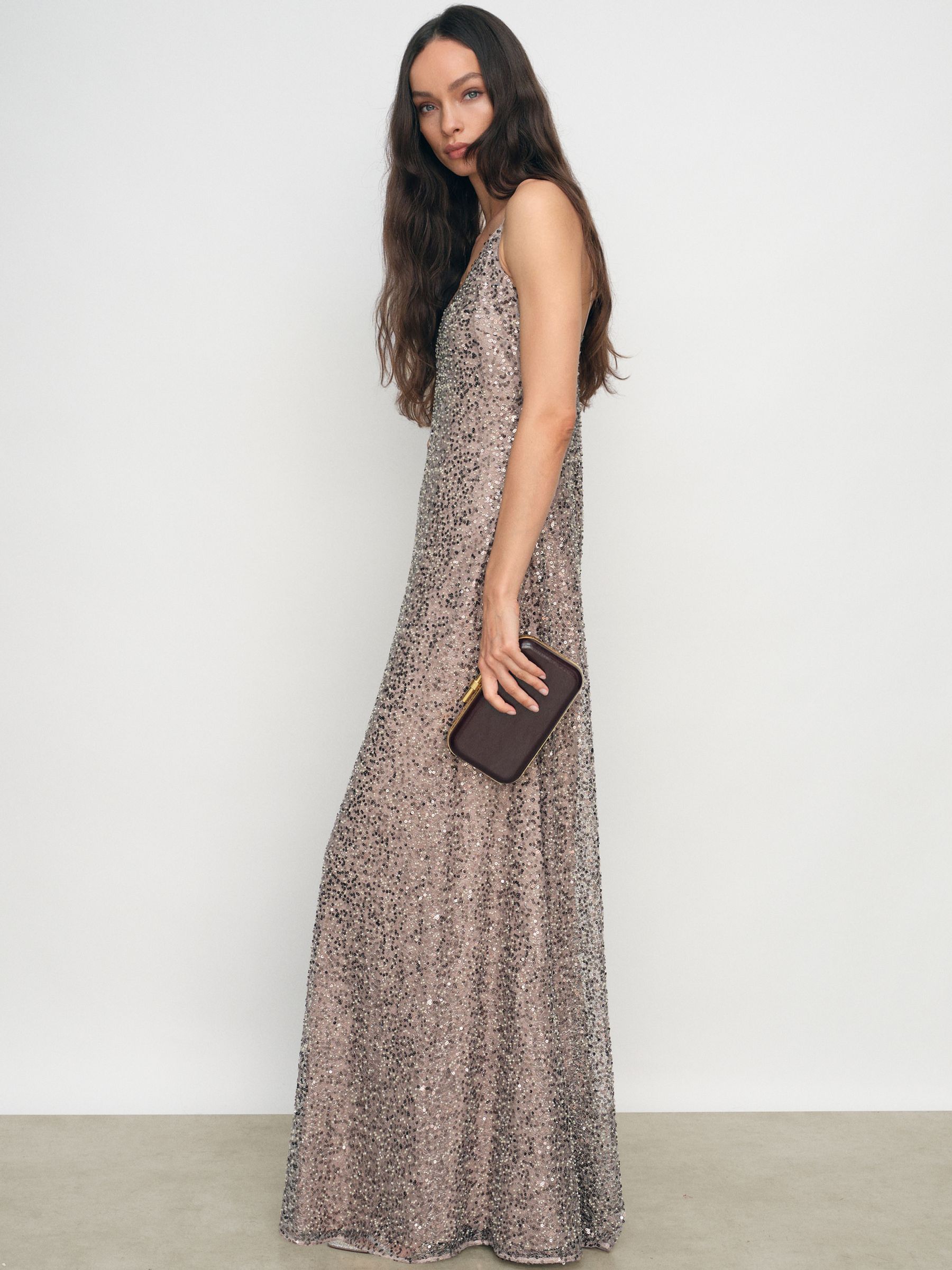 kendall jenner grey bottega dress San Francisco Maxi Dress main image 0