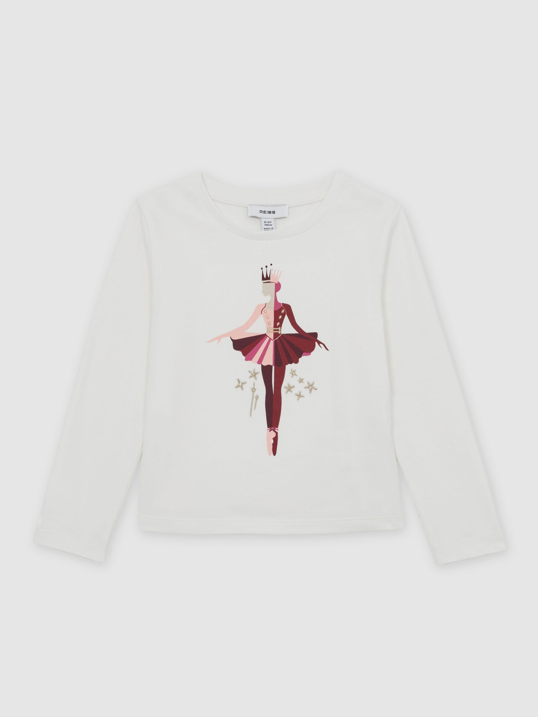 T-Shirt in Ivory - Image 2 of 5