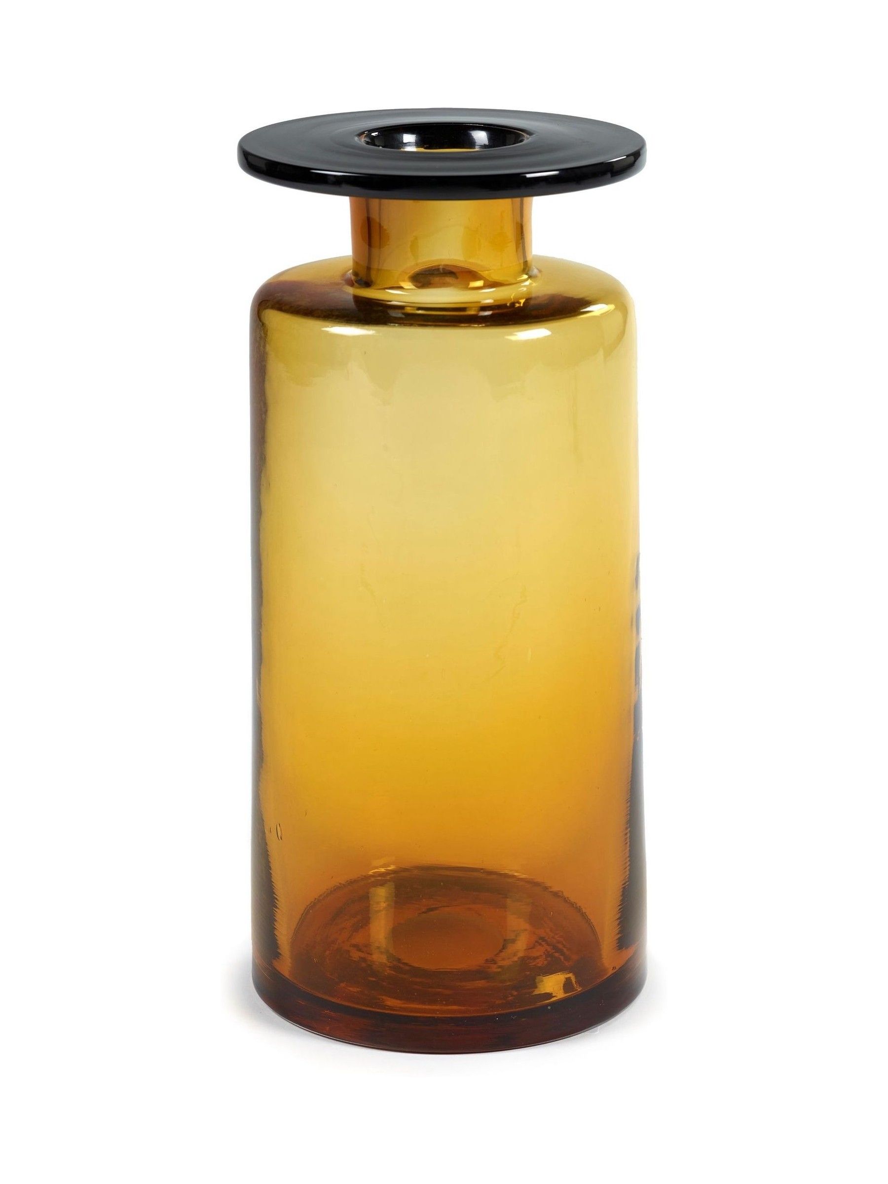 Brown Wind and Fire Vase - Image 2 of 5 Brown Wind and Fire Vase - Image 2 of 5