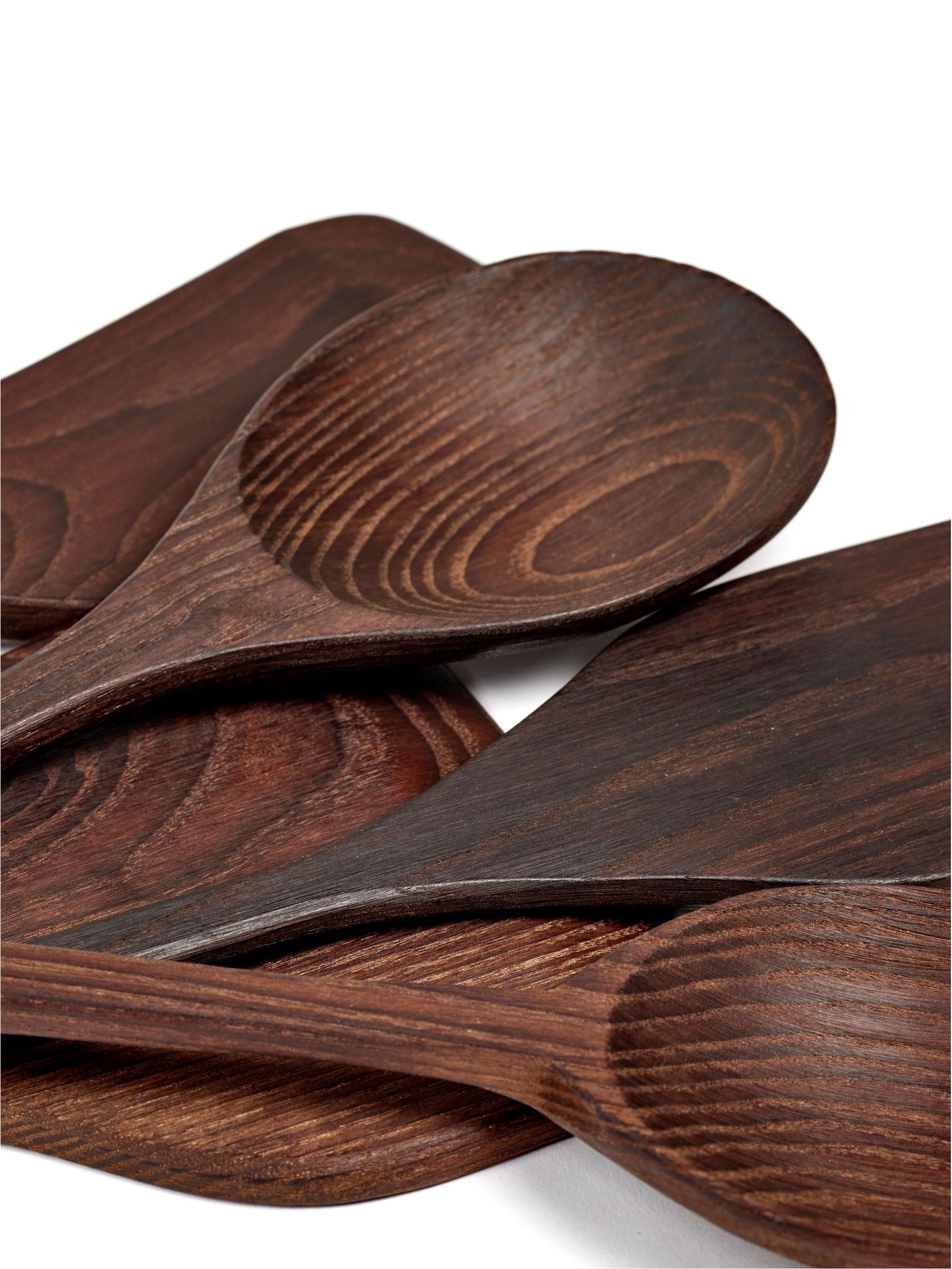 Serax Set of 5 Brown Pure Kitchen Utensils - Image 5 of 6