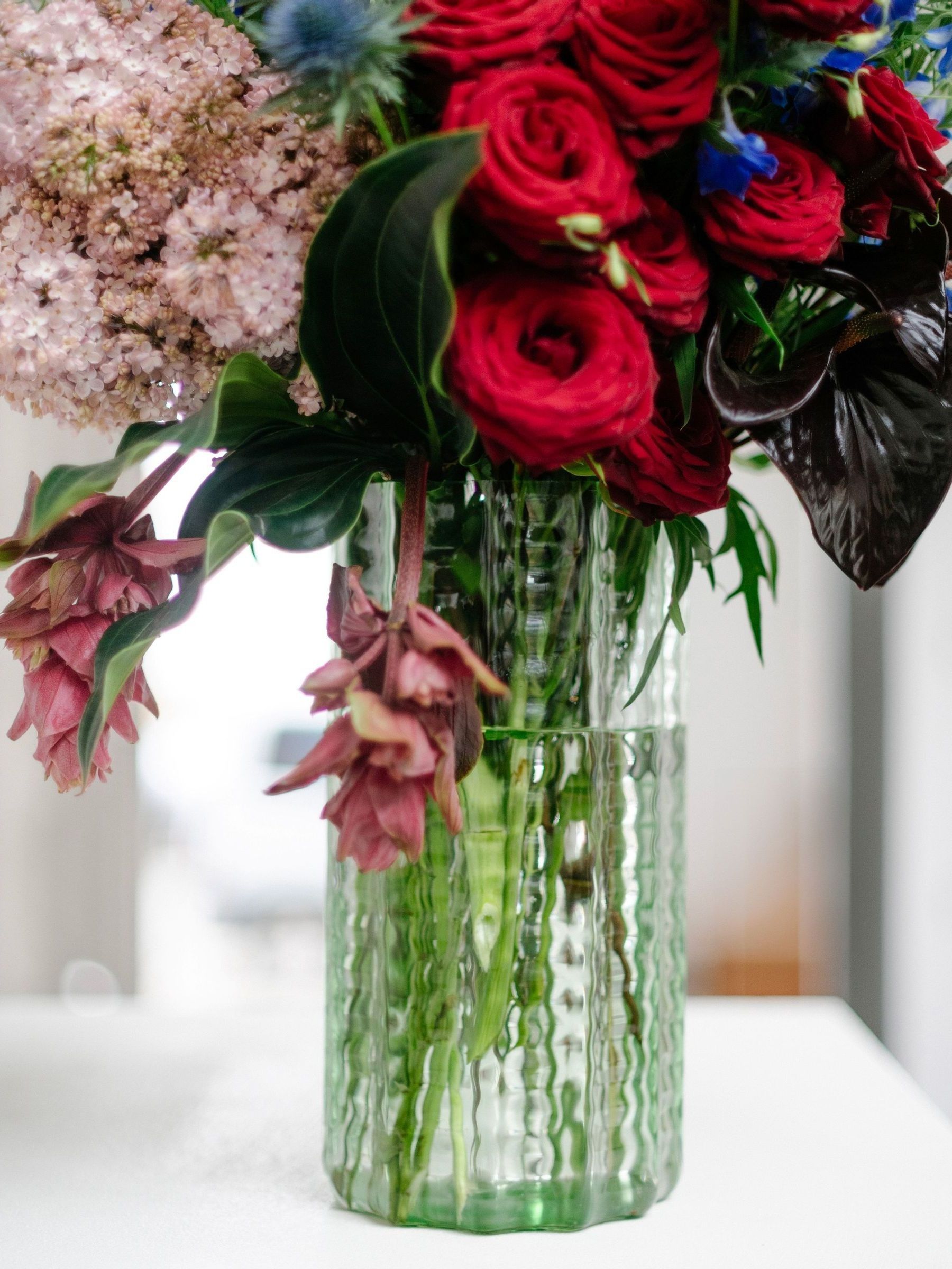 Green No.3 Waves Vase - Image 5 of 5