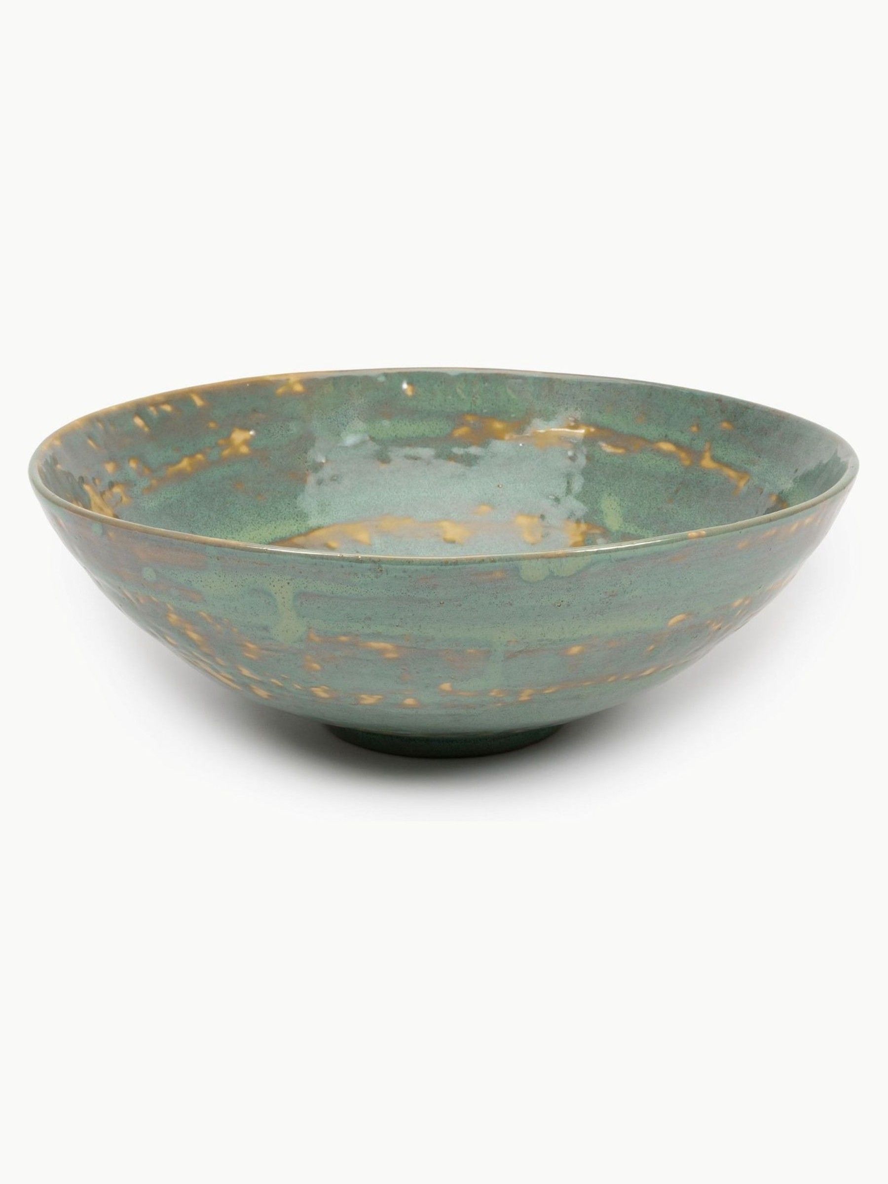 Serax Green Pure Salad Bowl - Image 2 of 5
