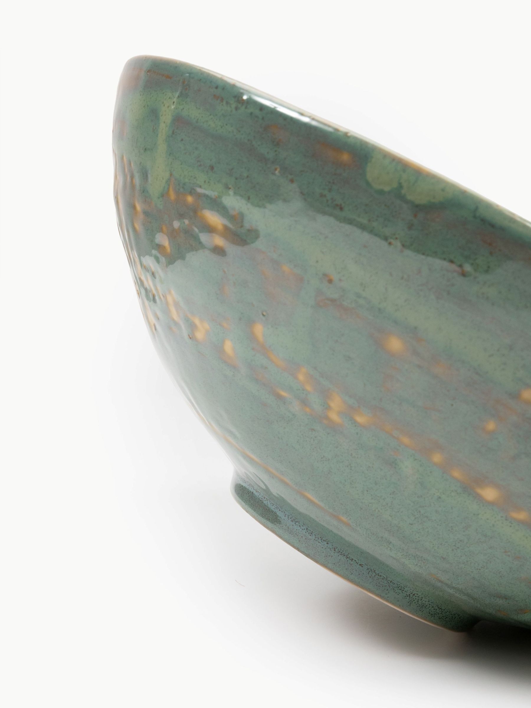 Serax Green Pure Salad Bowl - Image 3 of 5