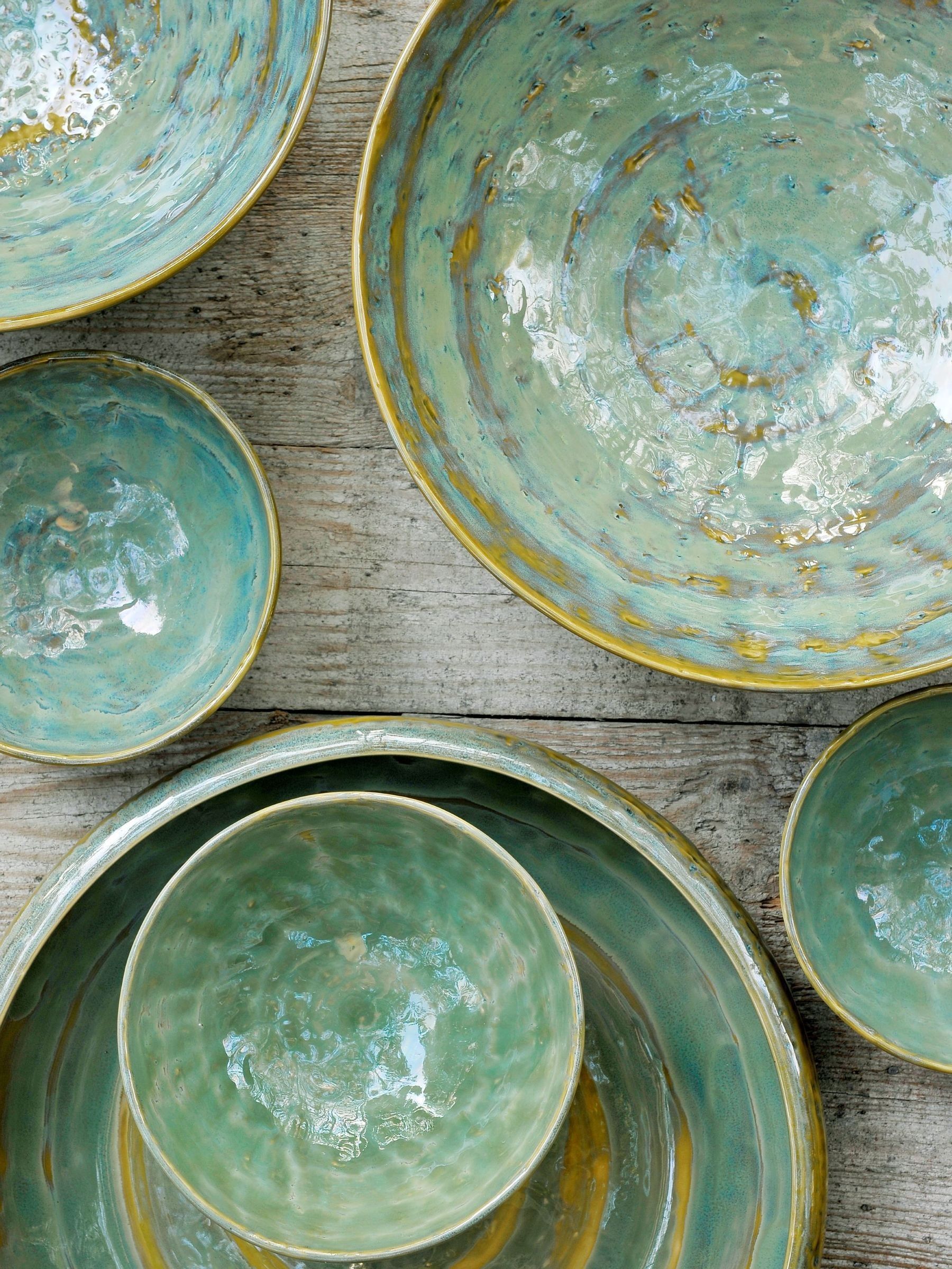 Serax Green Pure Salad Bowl - Image 5 of 5