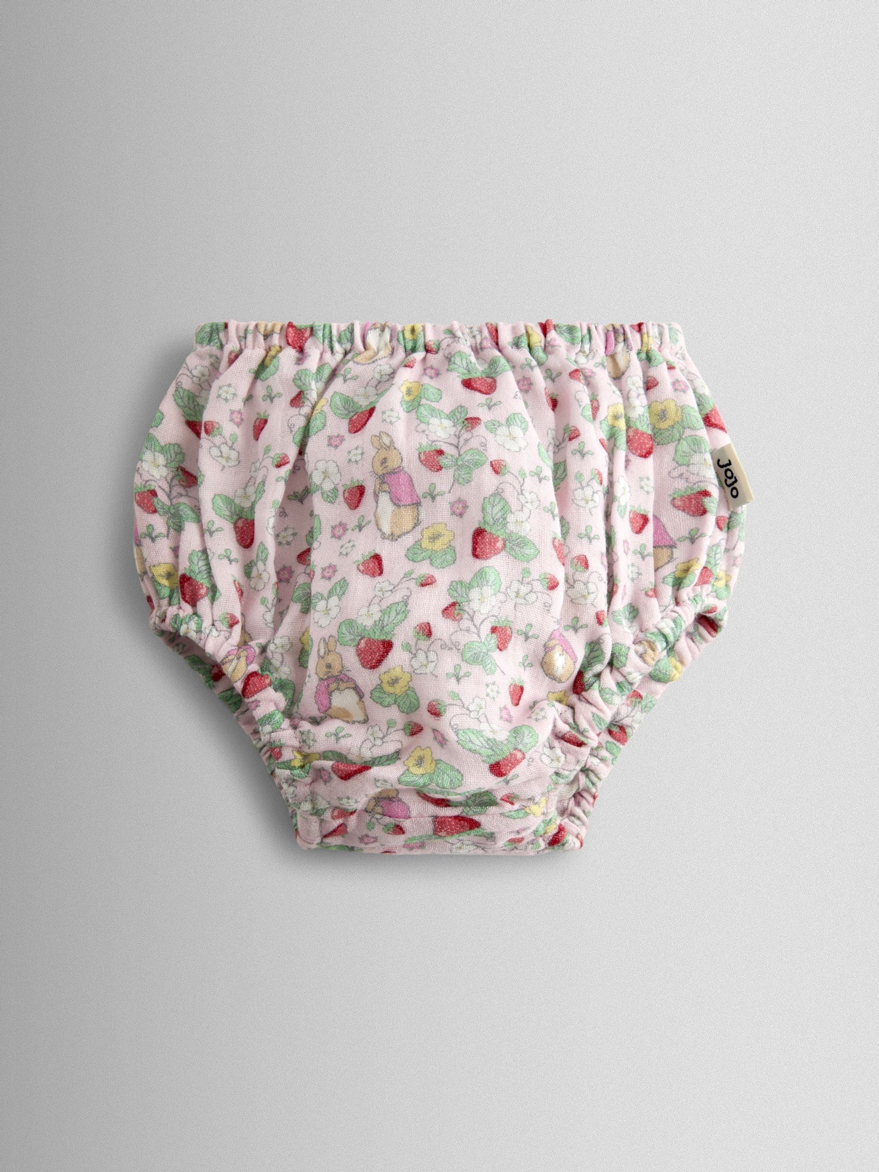 Pink Flopsy Bunny Dress, Knicker & Headband Set - Image 5 of 8