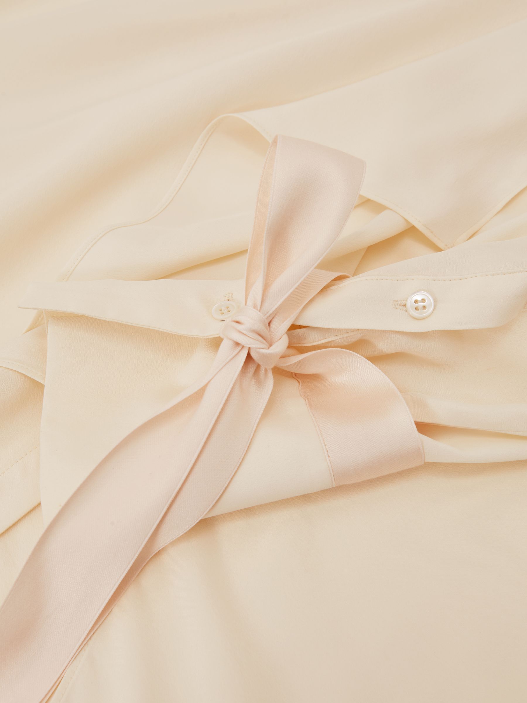 Reiss | Royal Ballet Tie-Cuff Blouse in Cream - image 2