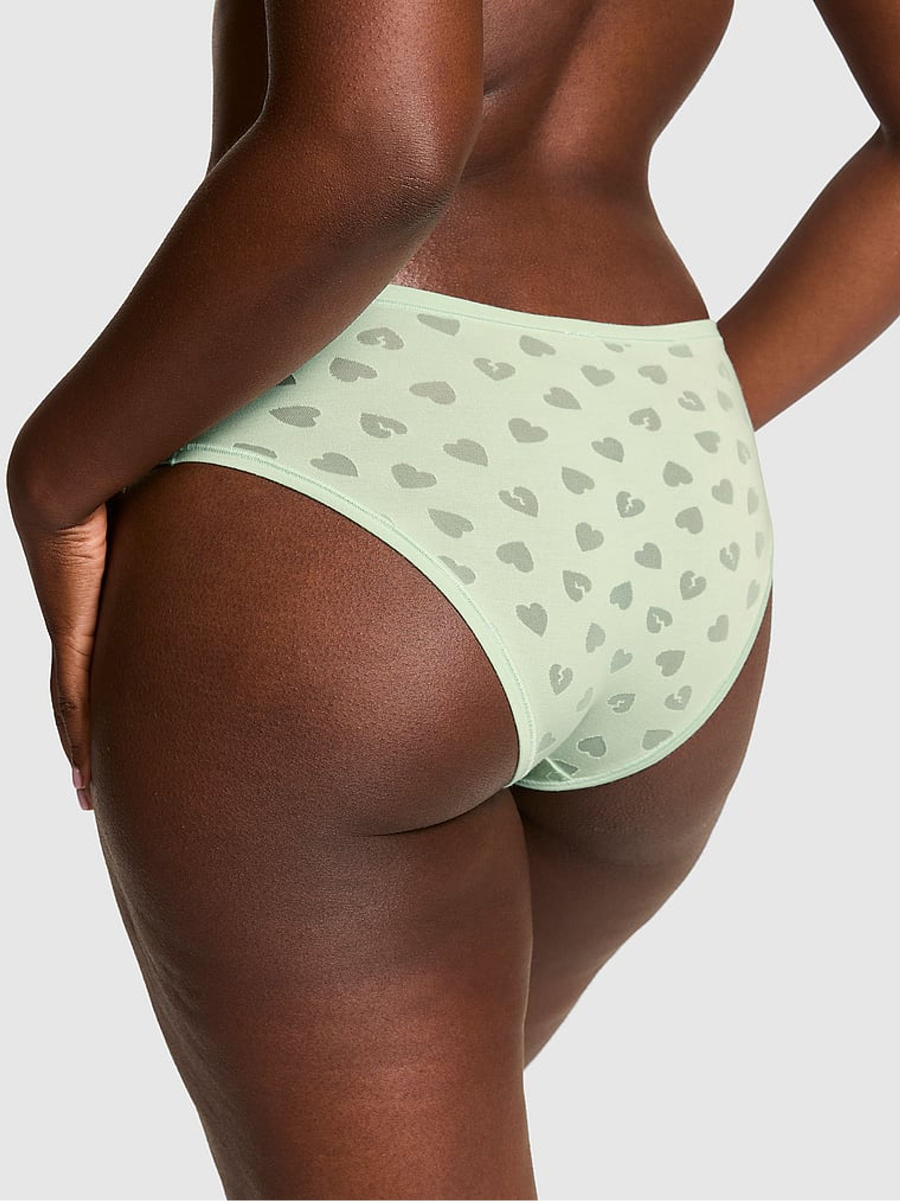 Mint Green Cheeky Cotton Knickers - Image 2 of 2 Mint Green Cheeky Cotton Knickers - Image 2 of 2