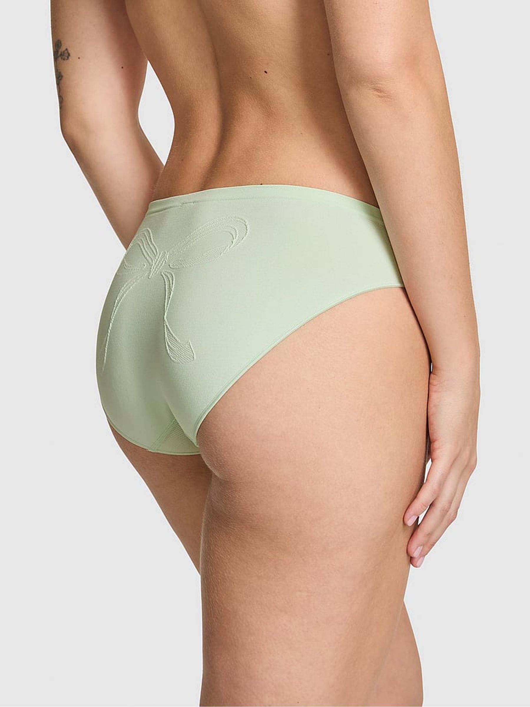 Mint Green Bikini Seamless Knickers - Image 2 of 2