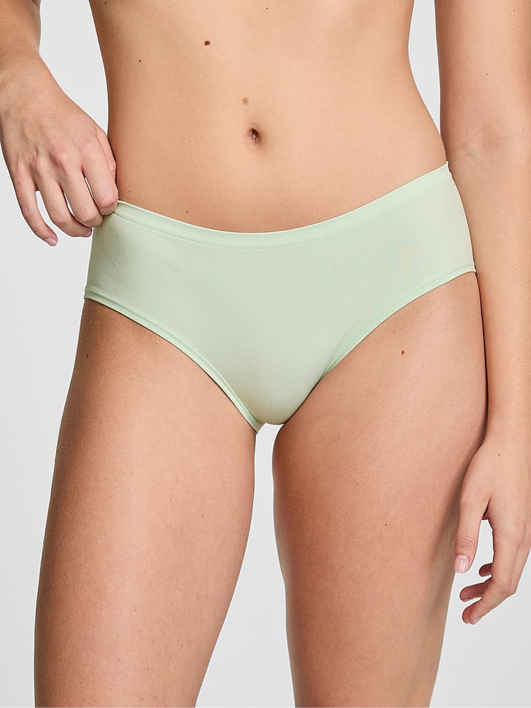 Mint Green Hipster Seamless Knickers - Image 1 of 2