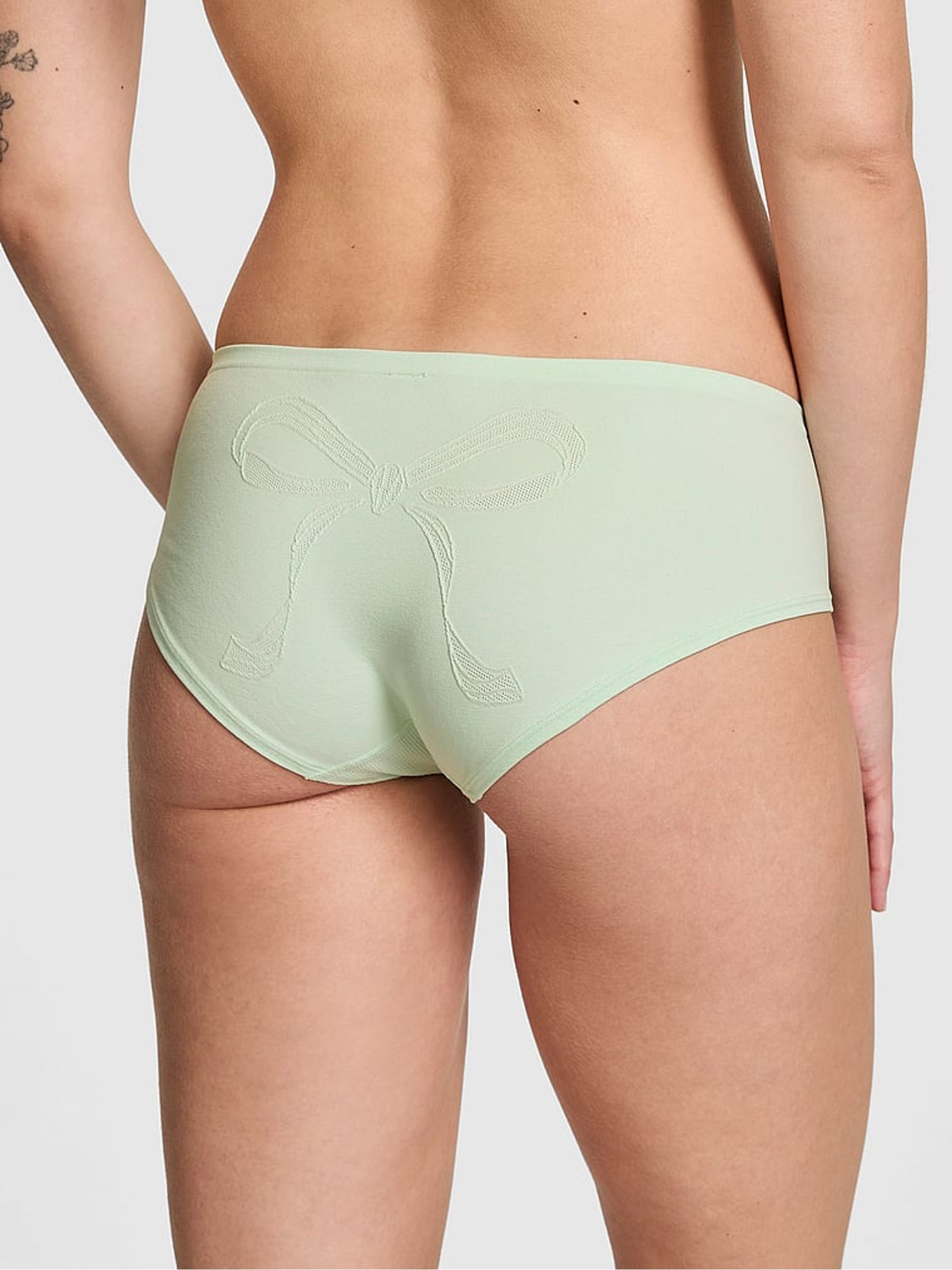 Mint Green Hipster Seamless Knickers - Image 2 of 2