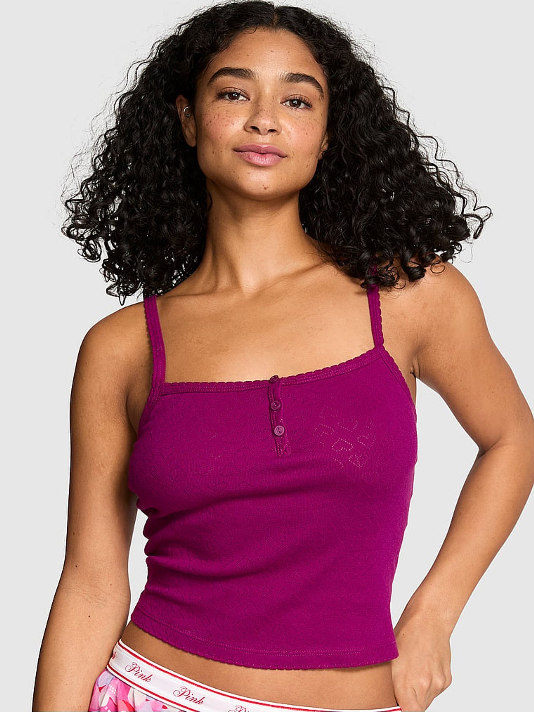 Magenta Purple Cami Top - Image 1 of 3