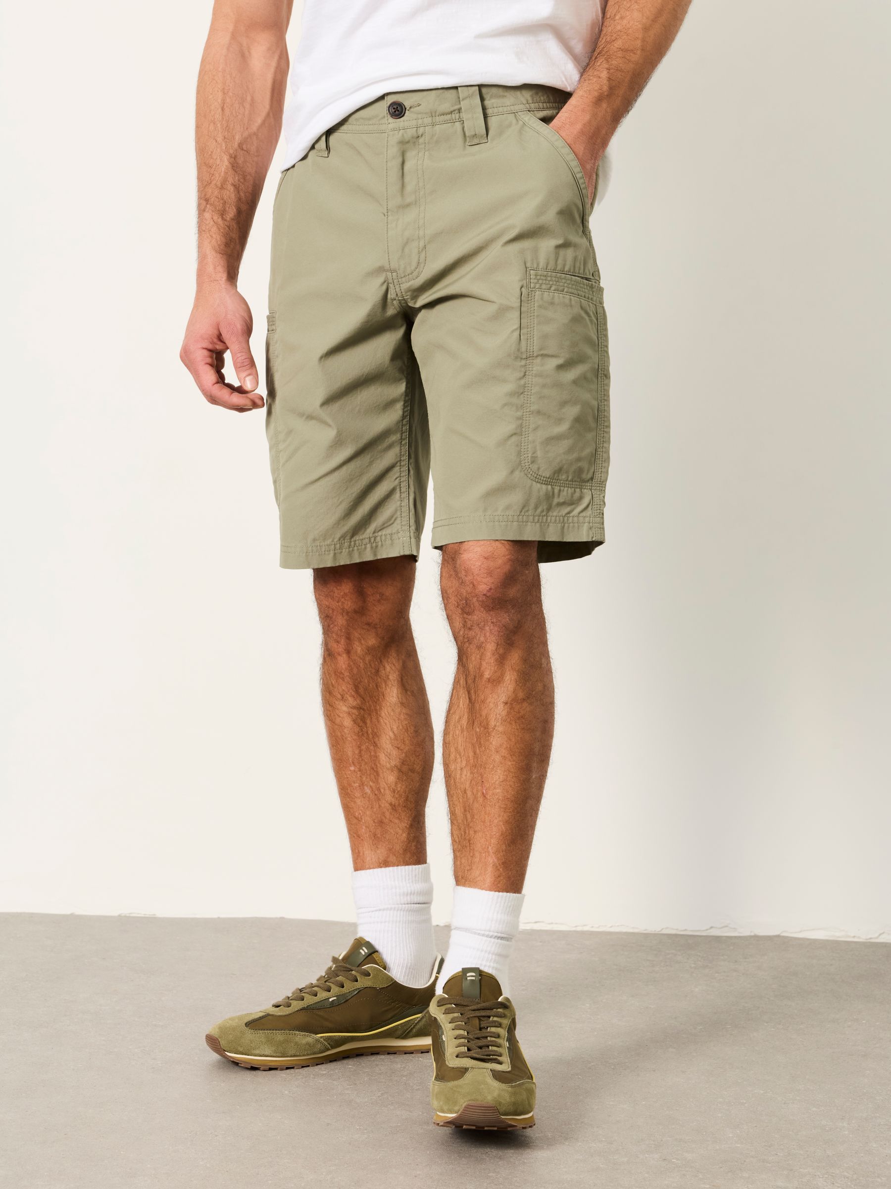 Burley Green Haze Lightweight Cargo Shorts - Image 1 of 6