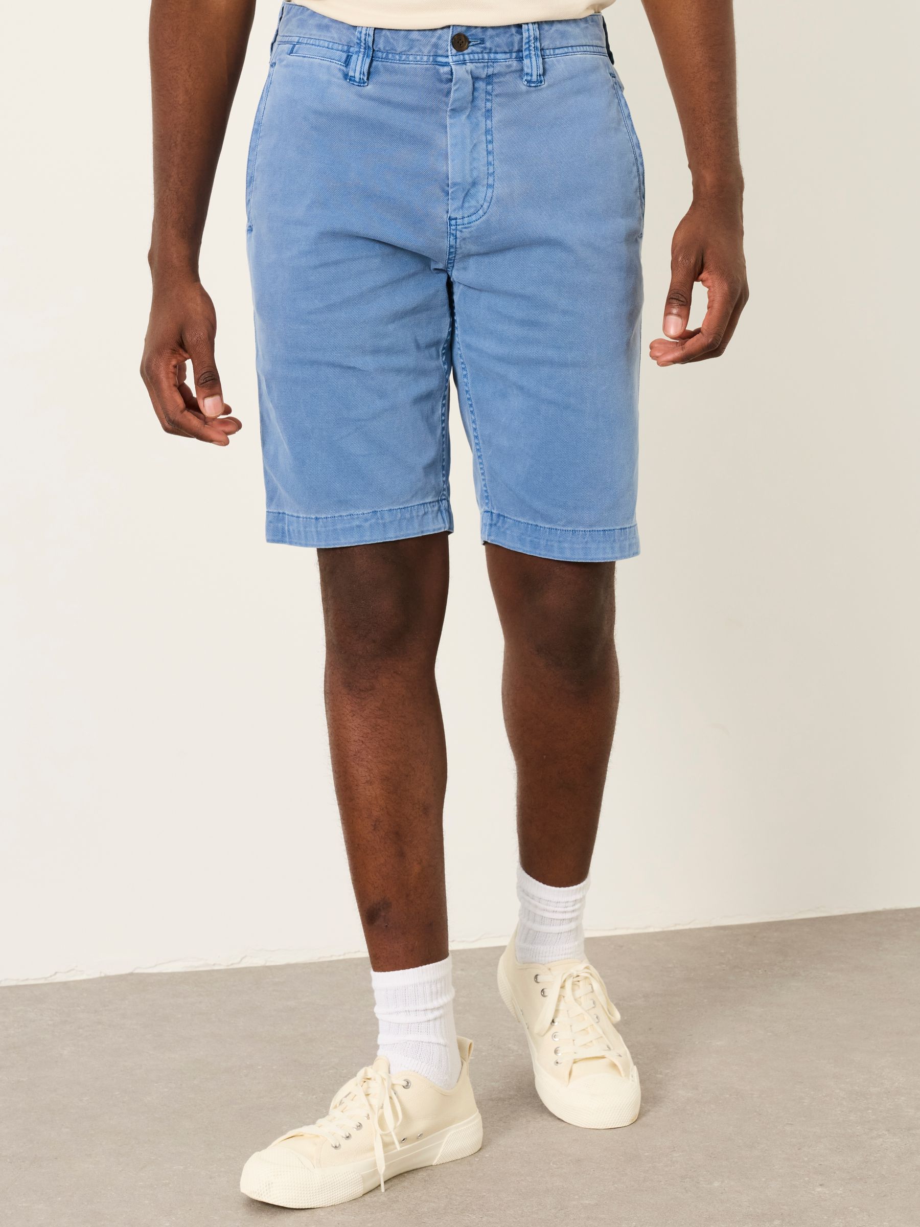 Stow Blue Garment Dye Chino Shorts | FatFace USA