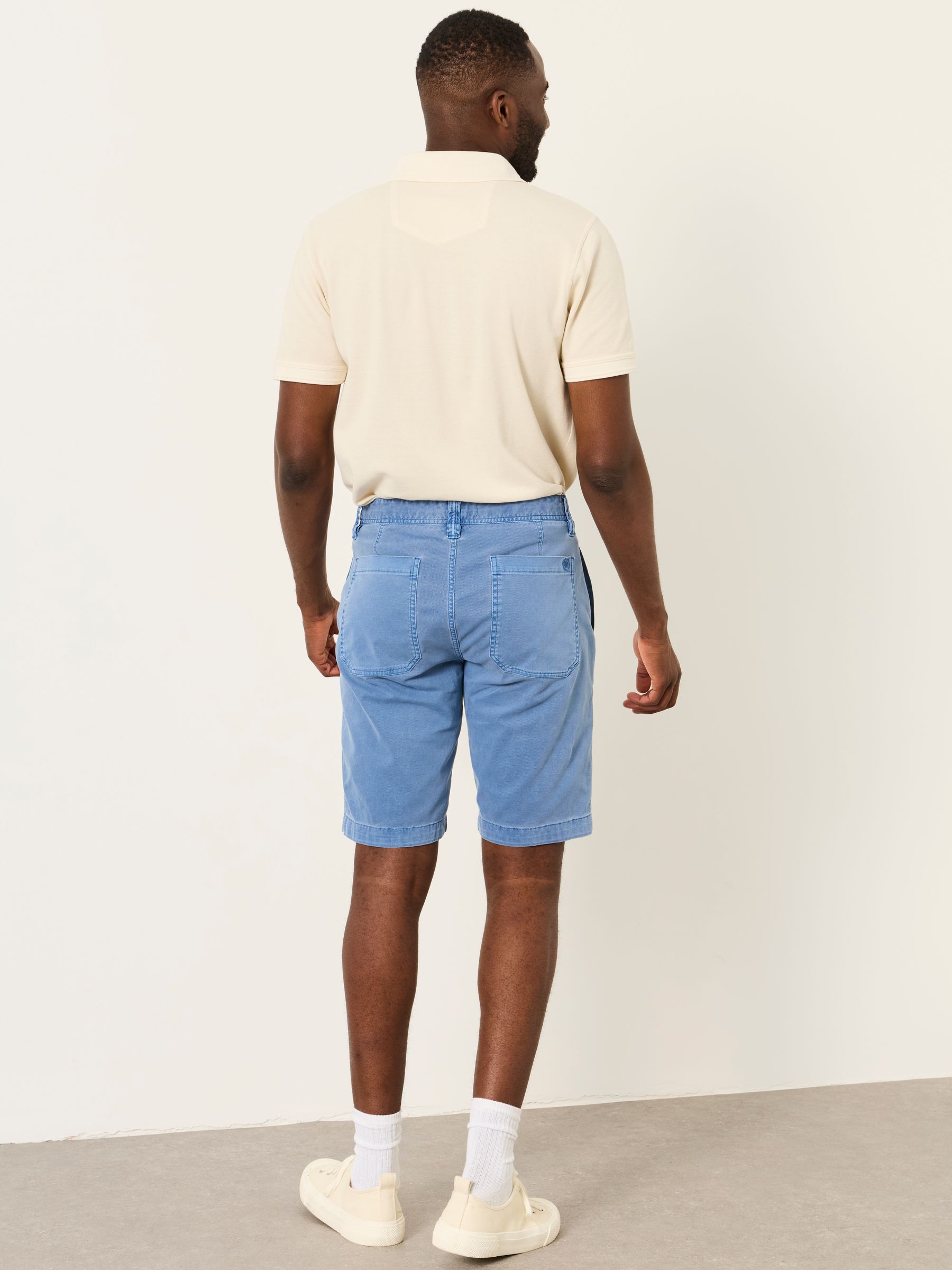 Stow French Navy Garment Dye Chino Shorts - Image 2 of 7