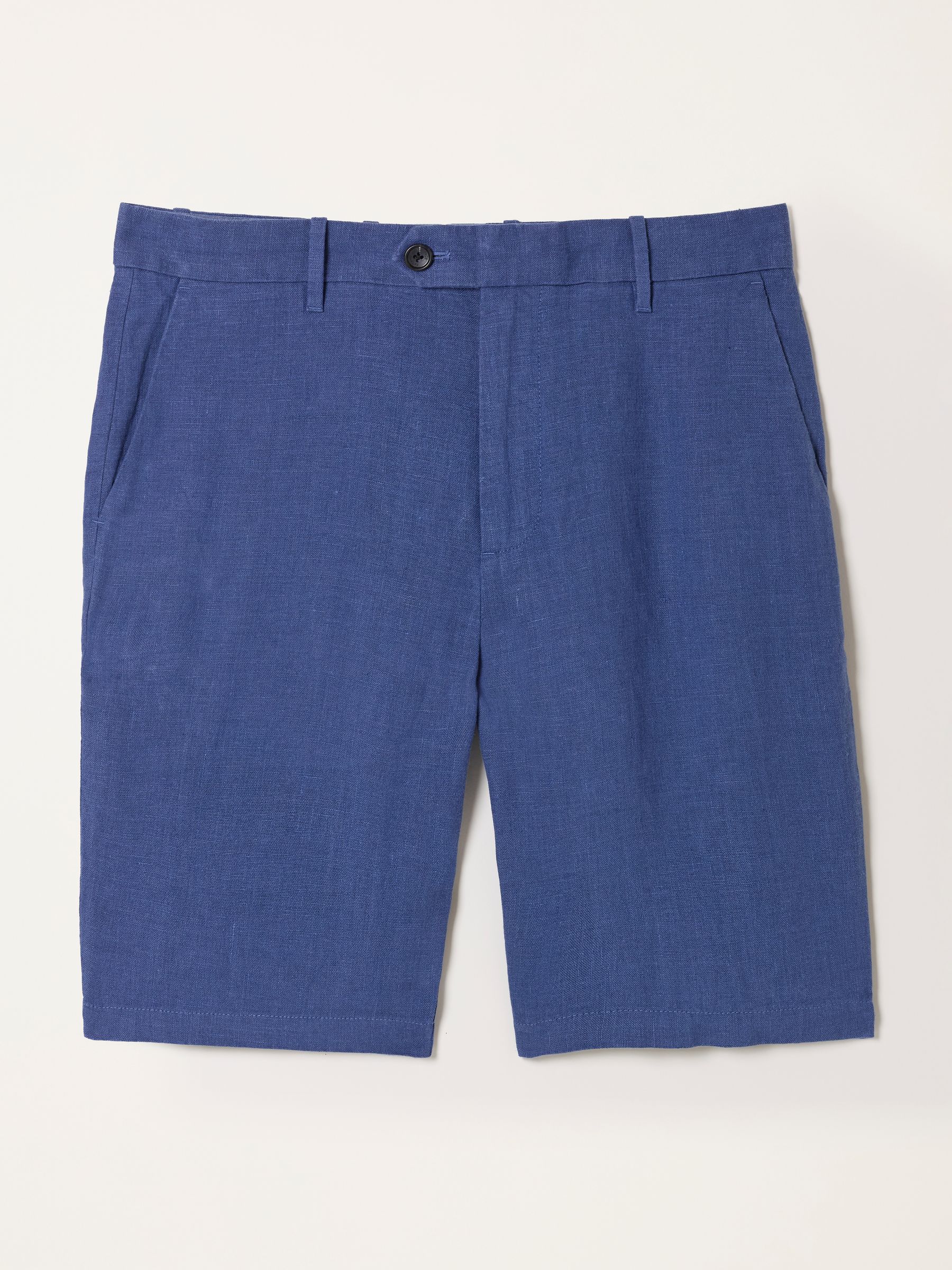 French Navy Bosbury Linen Chino Shorts - Image 6 of 6 French Navy Bosbury Linen Chino Shorts - Image 6 of 6