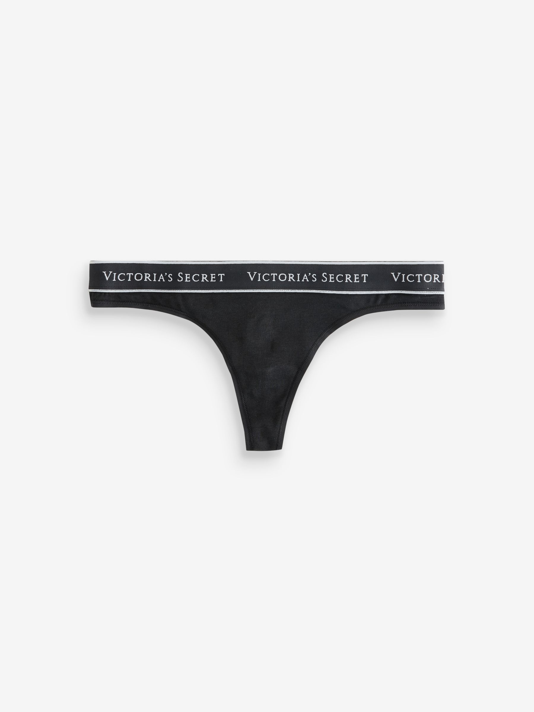 Black/Pink/Red/Shine Thong Logo 4 Pack Knickers - Image 2 of 6