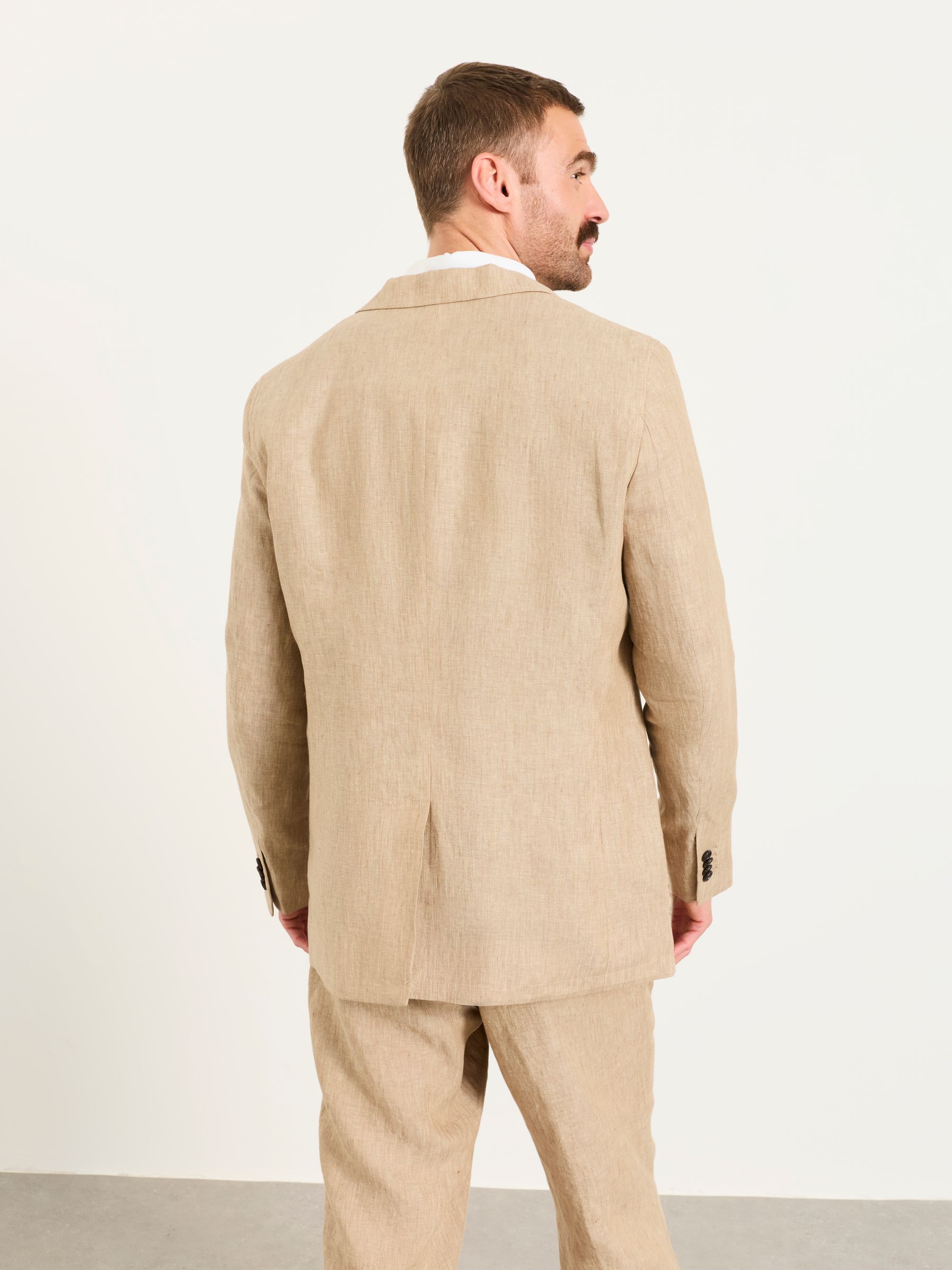 Bosbury Natural Linen Blazer - Image 3 of 7