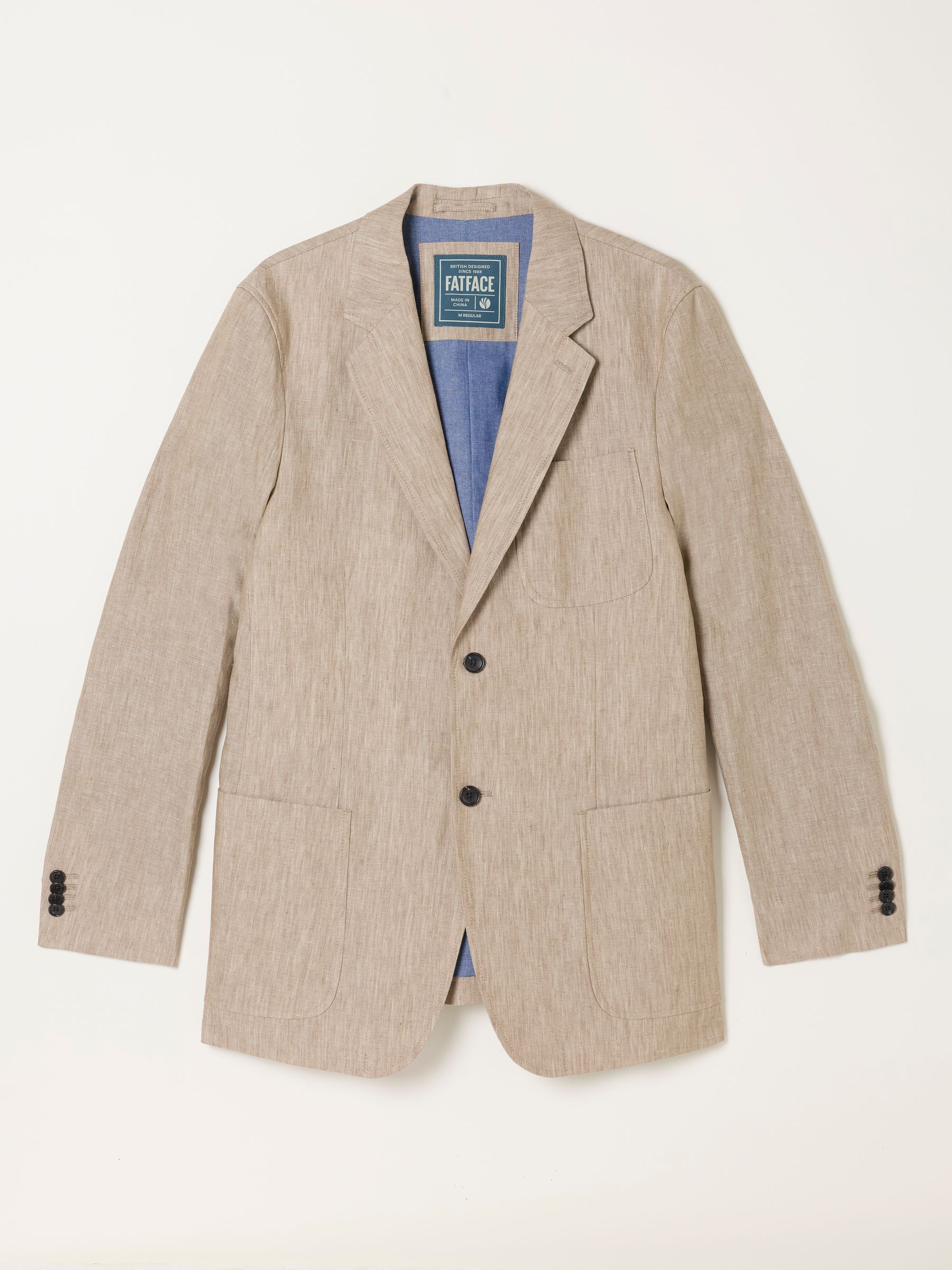 Bosbury Natural Linen Blazer - Image 7 of 7