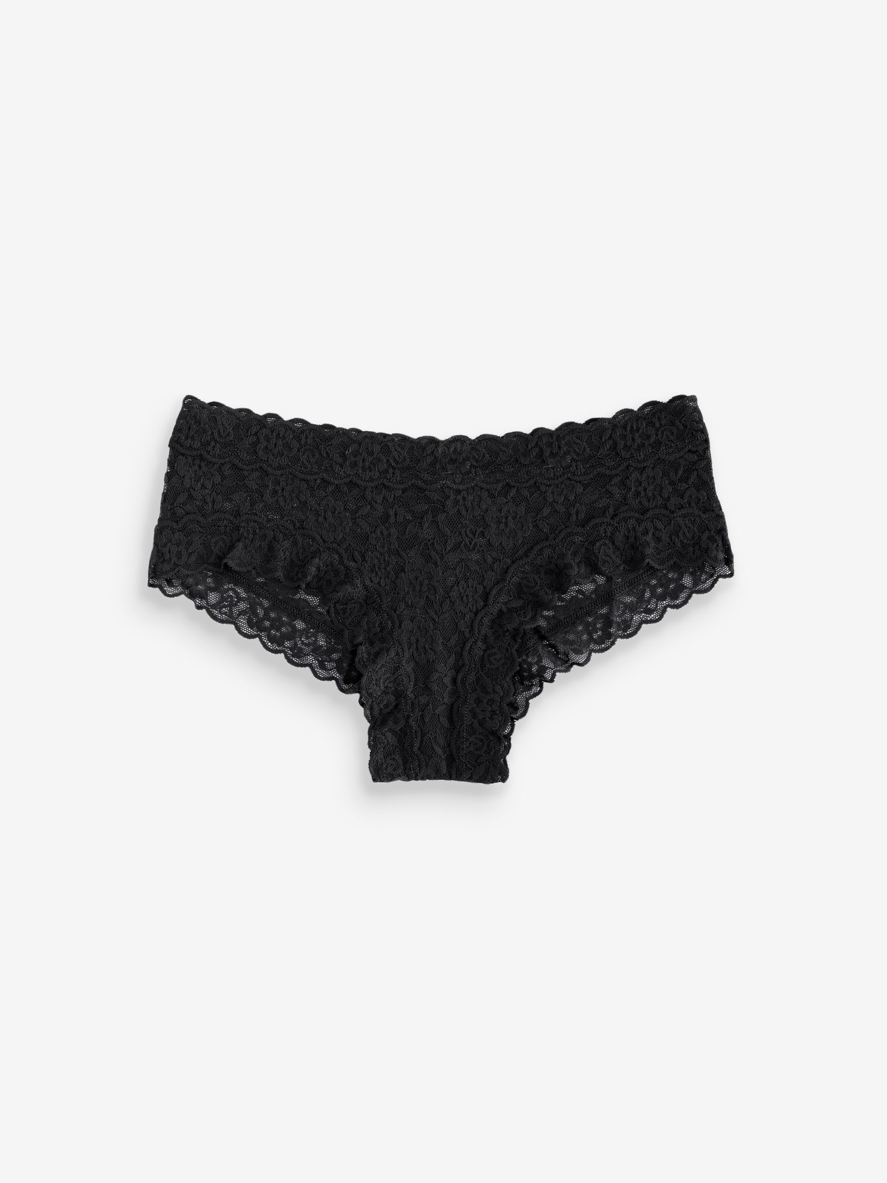 Black/Nude/White Cheeky 4 Pack Knickers - Image 5 of 6