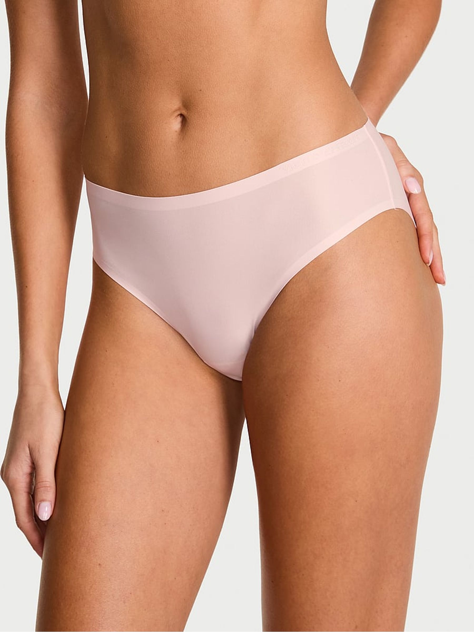 Angel Pink Bikini Mid-Rise Knickers - Image 1 of 3