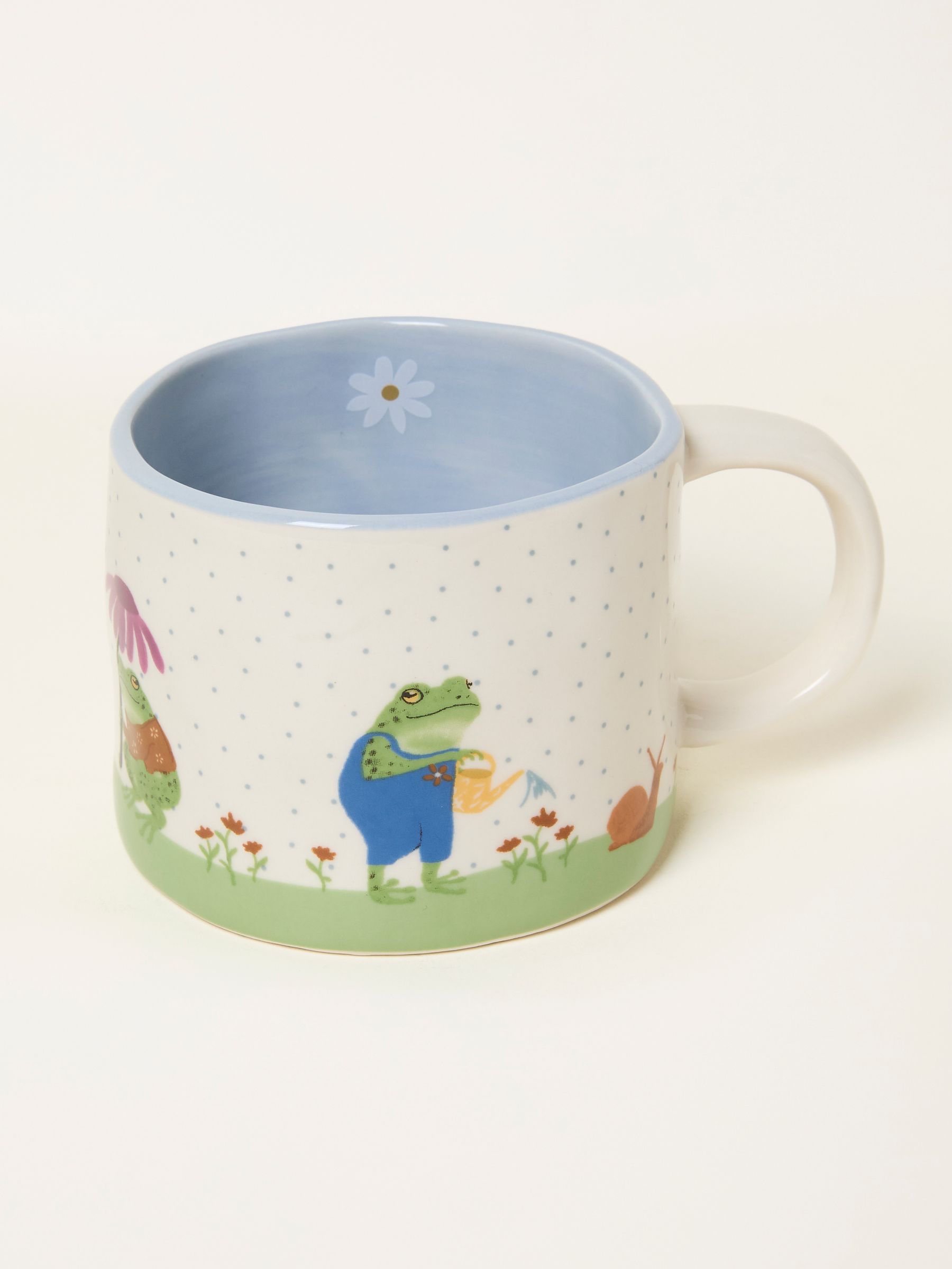 Multi Frog Print Mug - Image 1 of 2