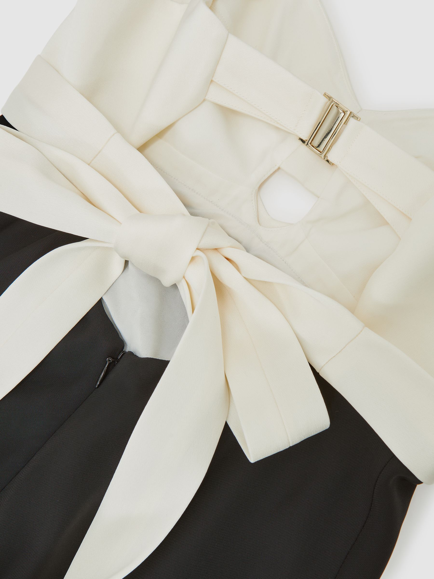 Atelier Colour-Block Maxi Dress in Black - image 3