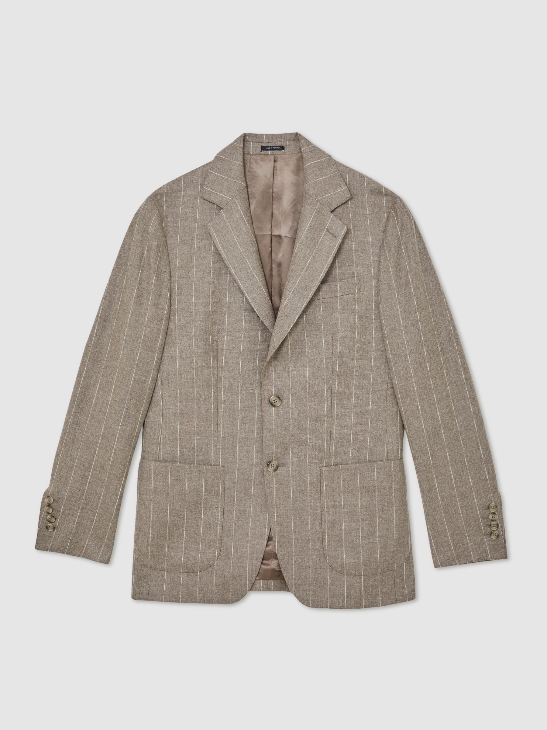 Suit Jacket in Oatmeal Brown - Image 2 of 8