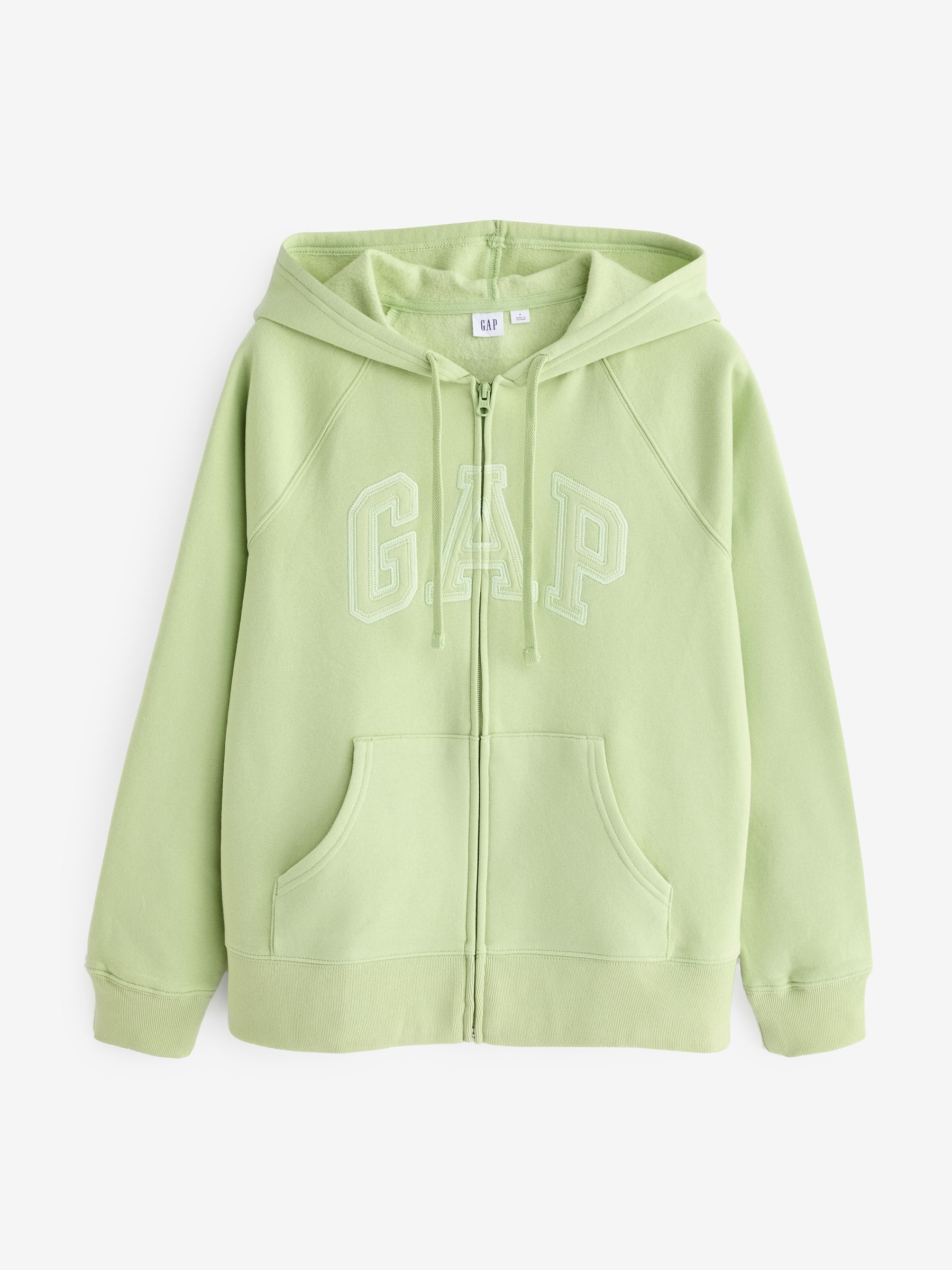 Green Logo Zip Hoodie - Image 5 of 7