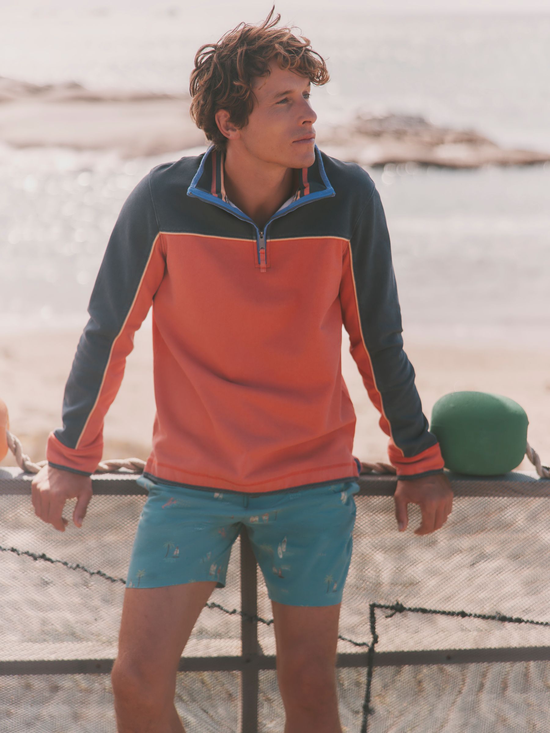 Teal Blue Lobster Board Short - Image 3 of 6