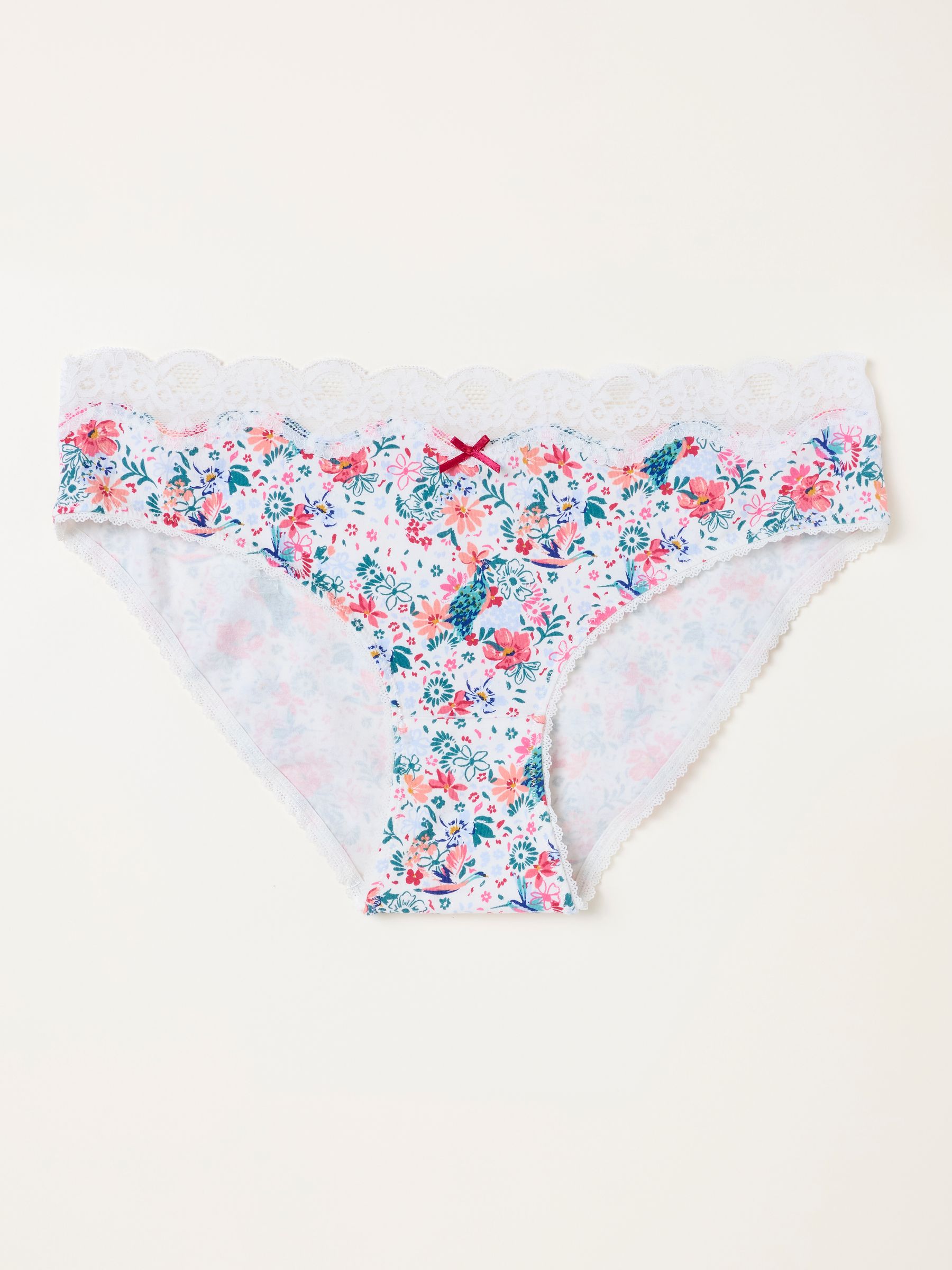 Ivory Hummingbird Classic Knickers - Image 1 of 2 Ivory Hummingbird Classic Knickers - Image 1 of 2