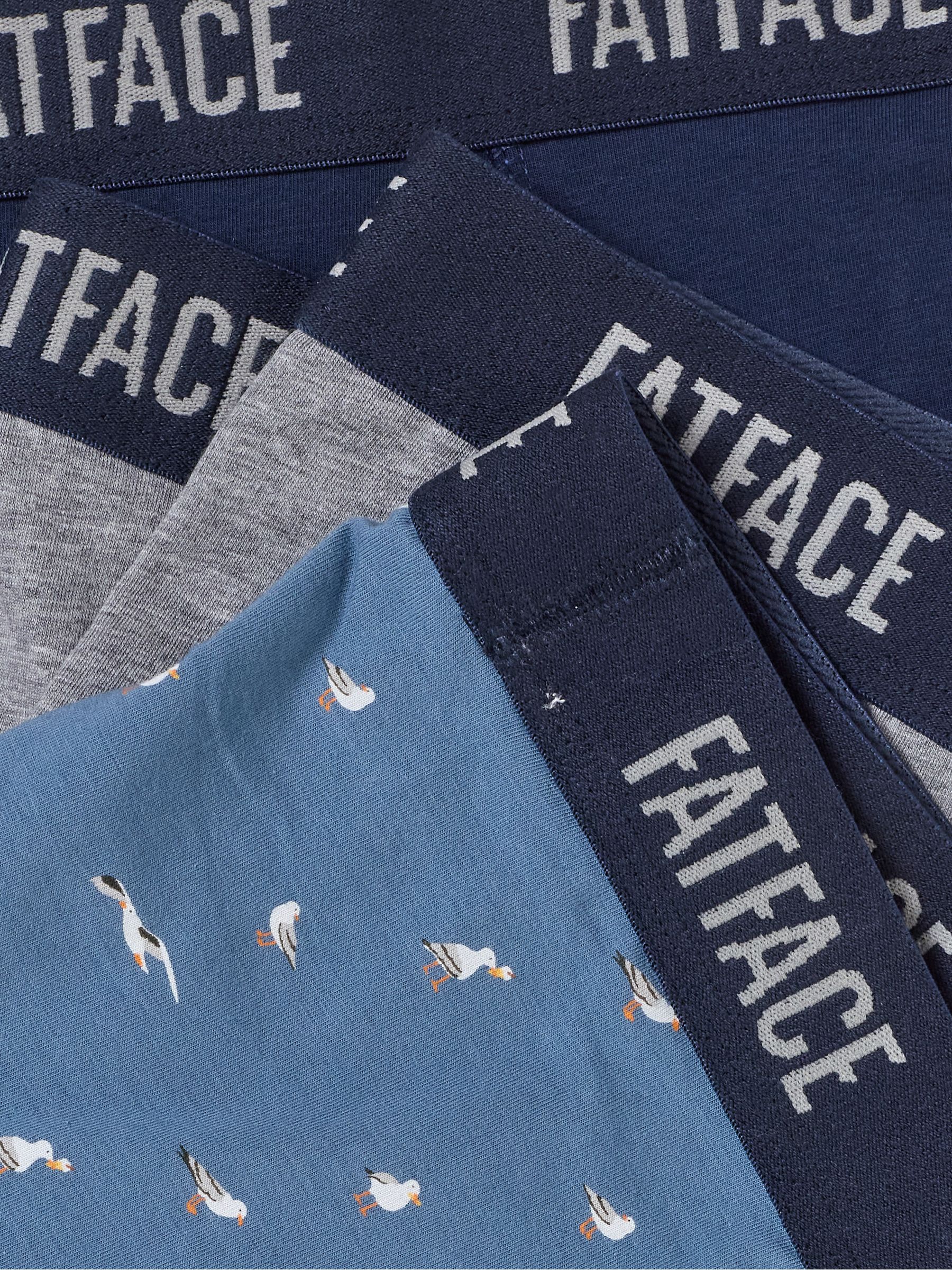 Teal Blue 3 Pack Seagull Boxers - Image 3 of 3