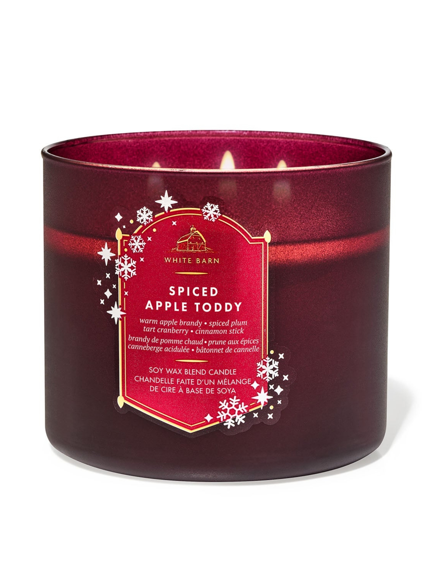 Spiced Apple Toddy 3-Wick Candle 411g - Image 1 of 1