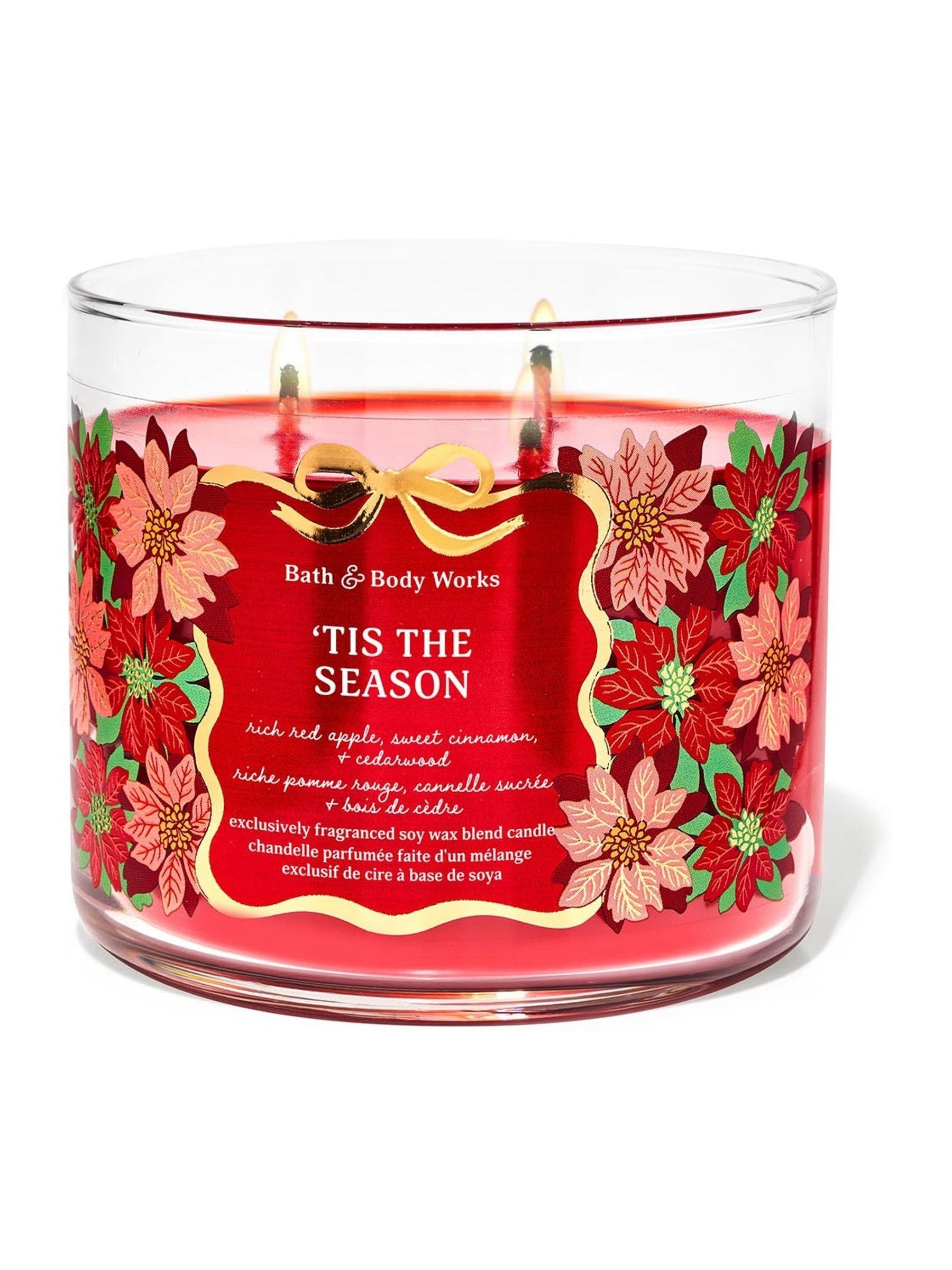 Tis The Season 3-Wick Candle 411g - Image 1 of 1 Tis The Season 3-Wick Candle 411g - Image 1 of 1