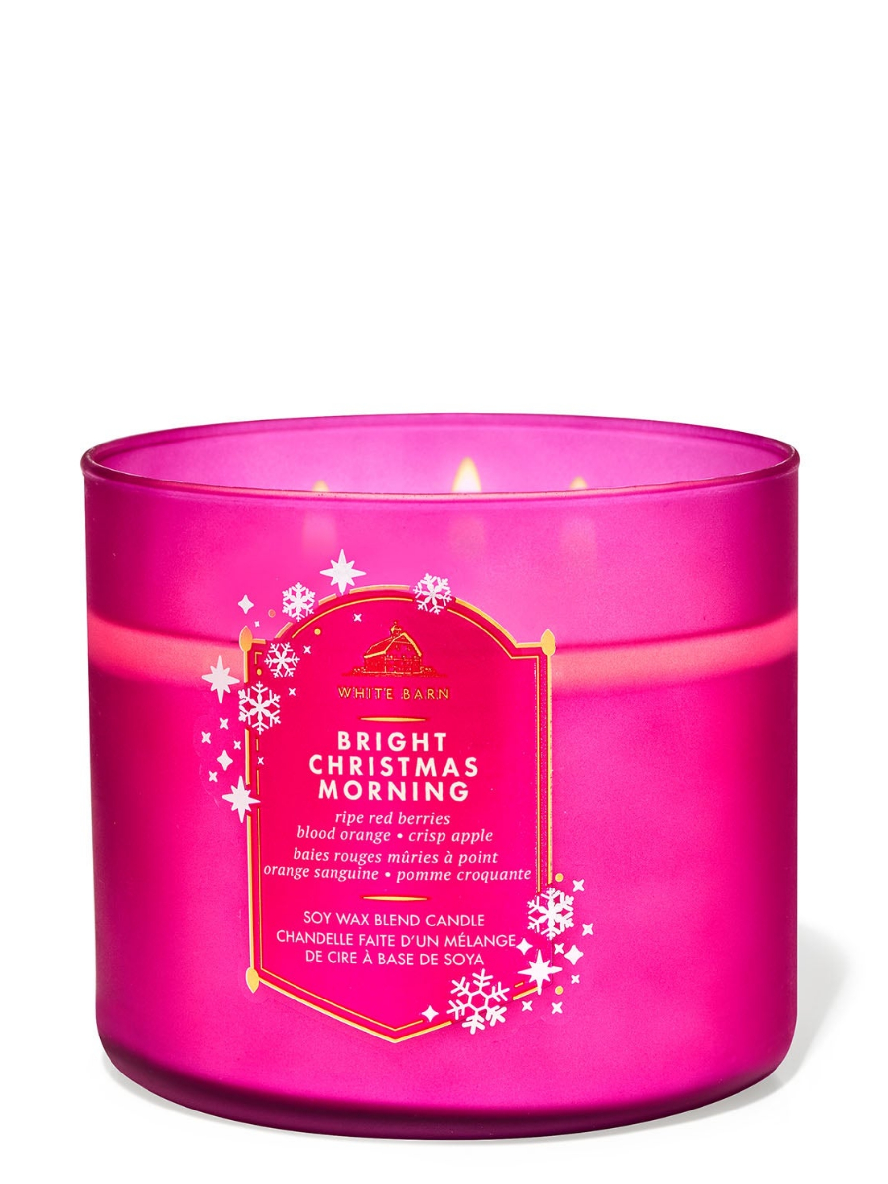 Bright Christmas Morning Candle 411g 3 Wick - Image 1 of 2