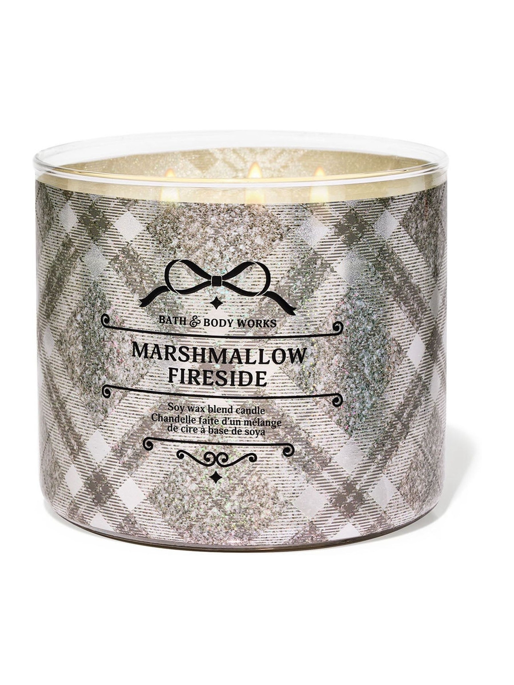 Marshmallow Fireside 3-Wick Candle 411g - Image 1 of 1