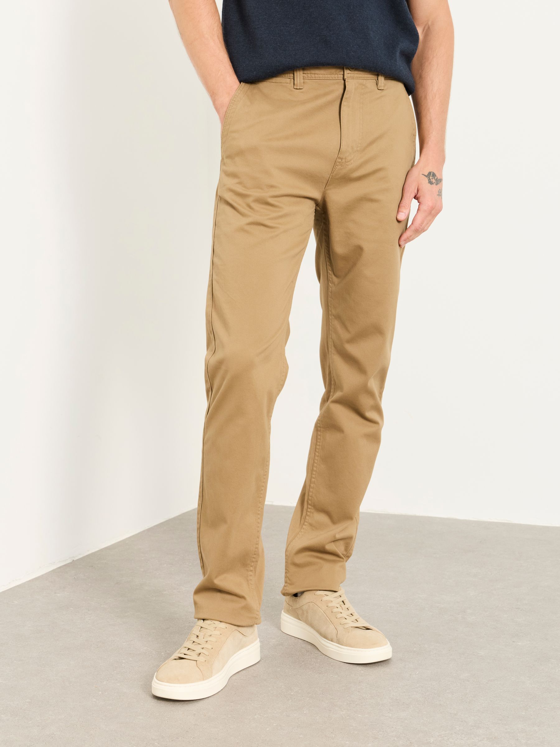 Carbis Natural Straight Fit Chinos - Image 1 of 7
