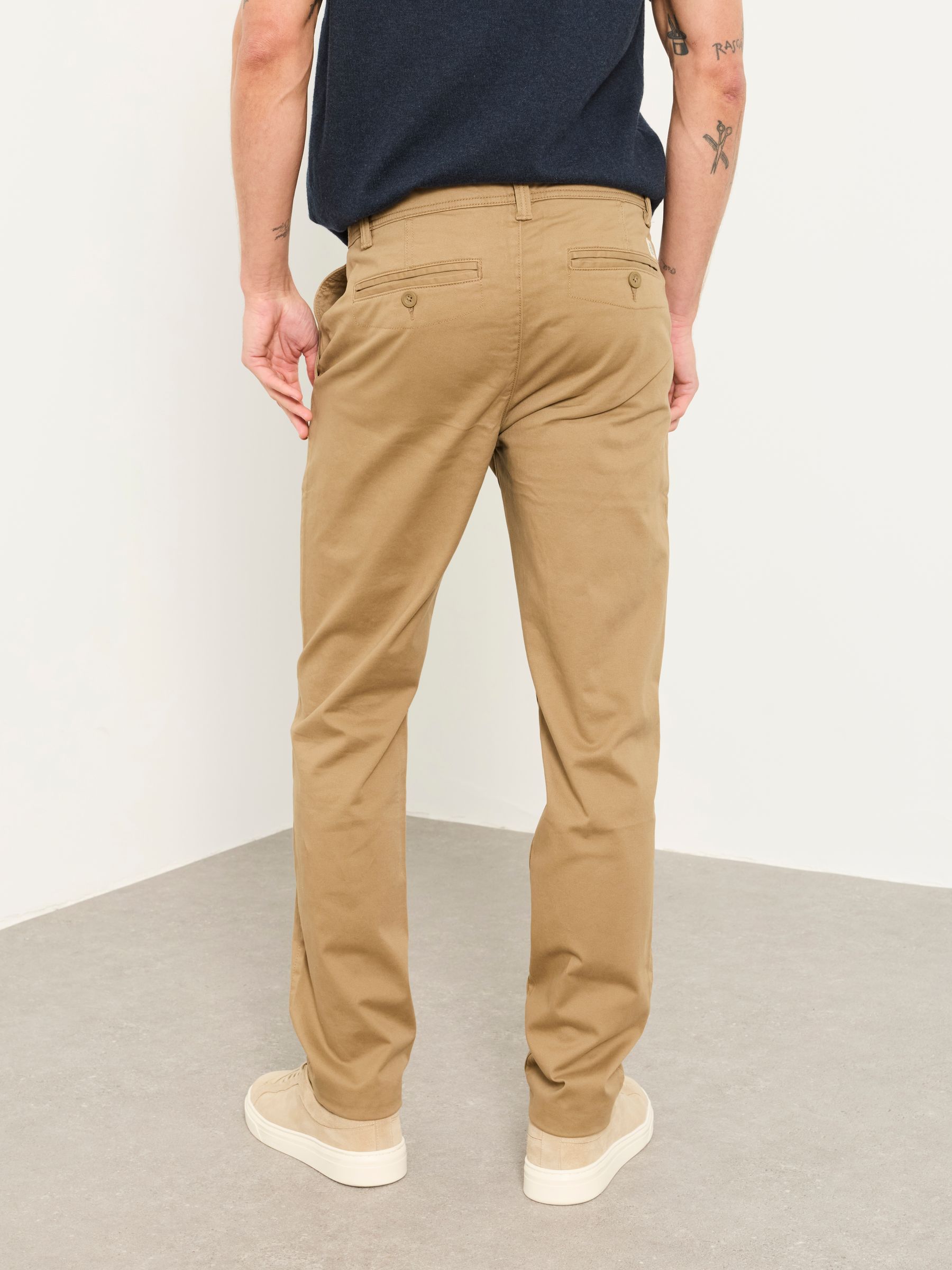 Carbis Natural Straight Fit Chinos - Image 2 of 7
