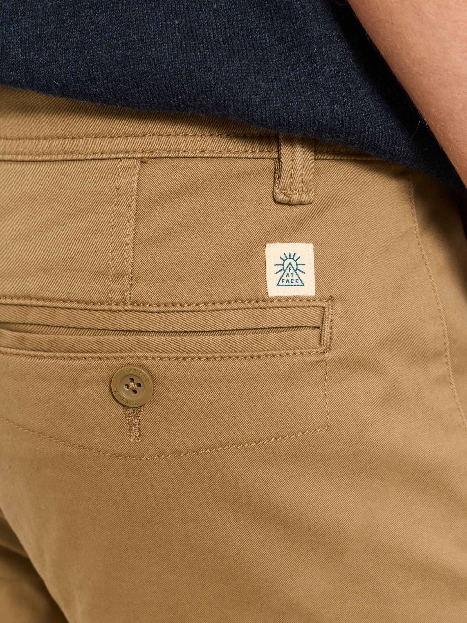Carbis Natural Straight Fit Chinos - Image 4 of 7