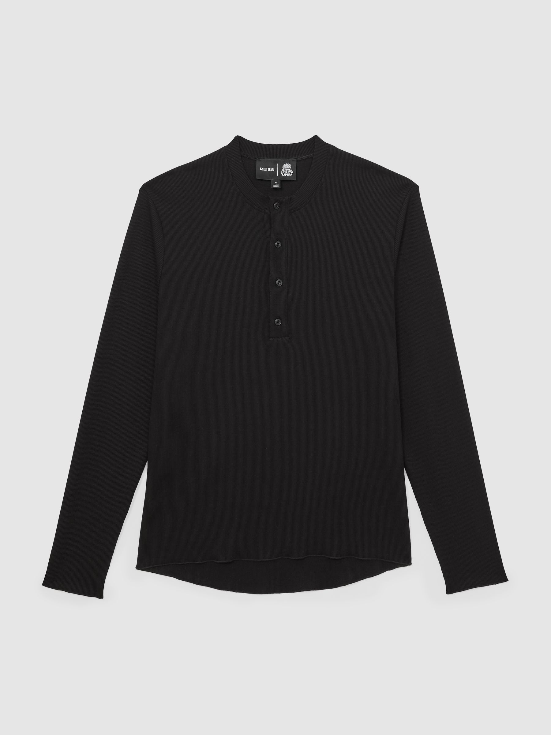 Reiss | Royal Ballet Henley Shirt in Black