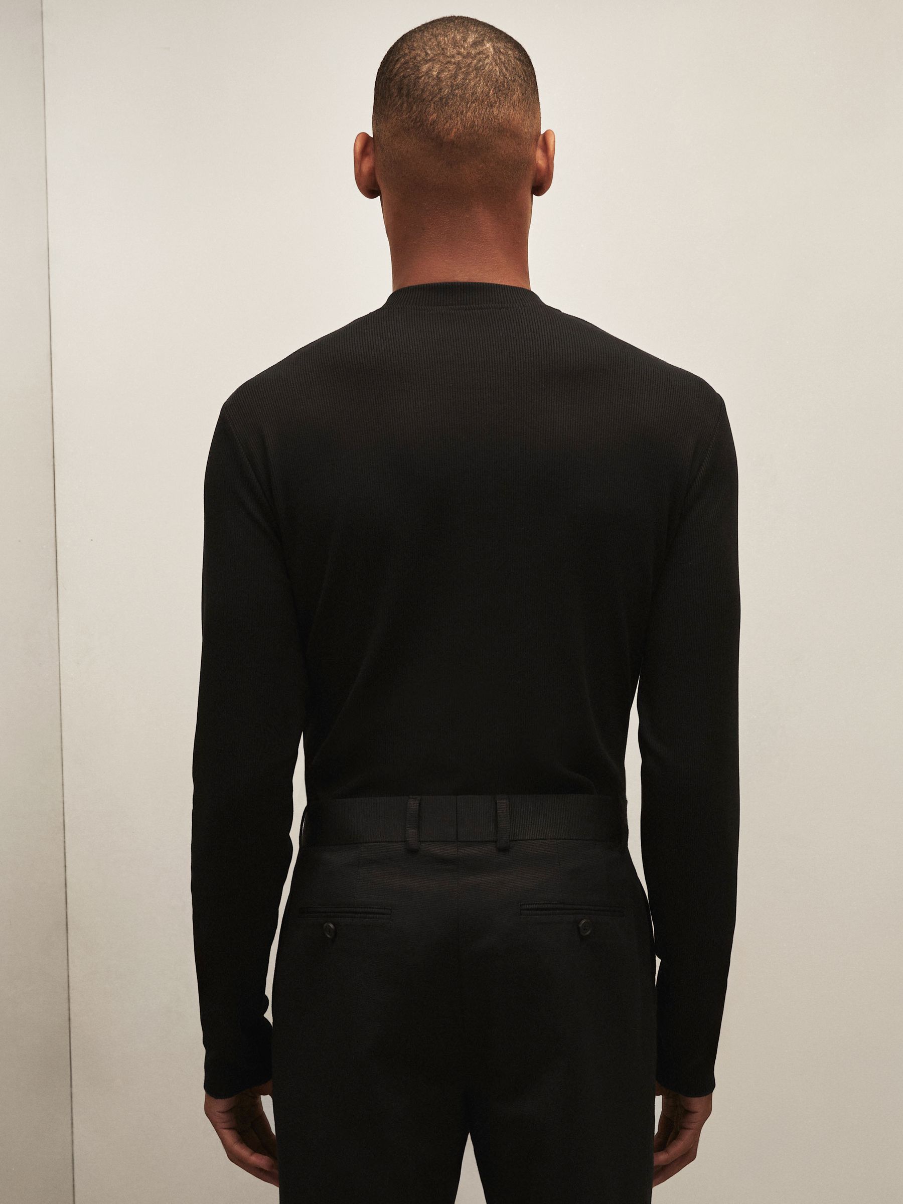 Reiss | Royal Ballet Henley Shirt in Black - image 4