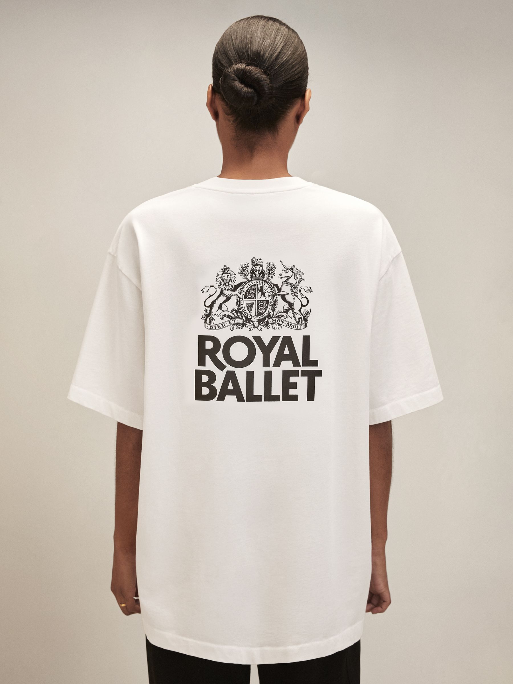 Reiss | Unisex Tričko s logem Royal Ballet v Bílé barvě - Obrázek 12 z 12