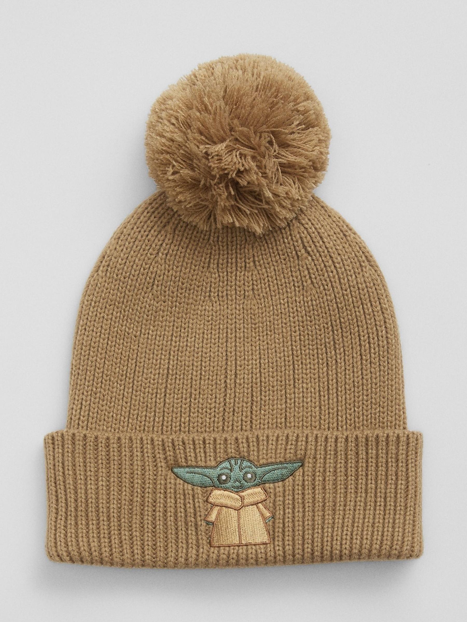 Brown Kids Star Wars Pom Beanie - Image 1 of 1