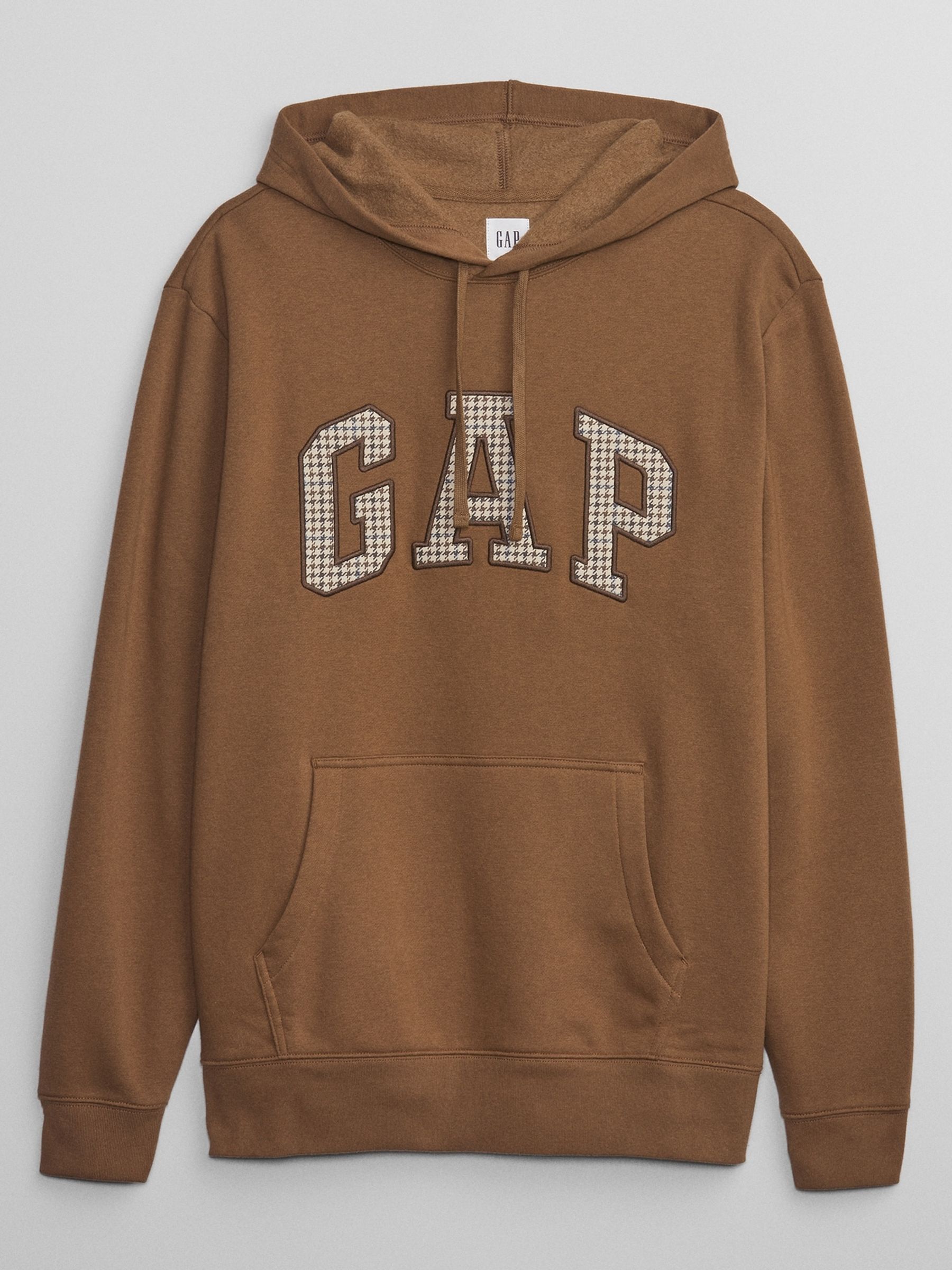 Brown Logo Fleece Hoodie - Image 3 of 3