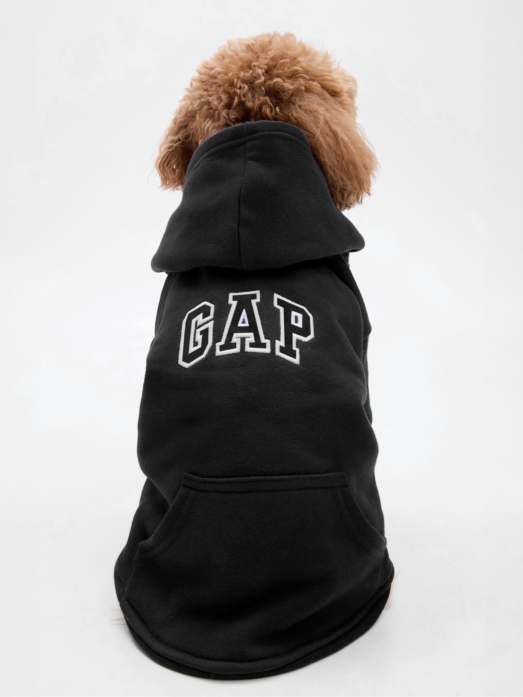Black Logo Pet Hoodie - Image 1 of 3