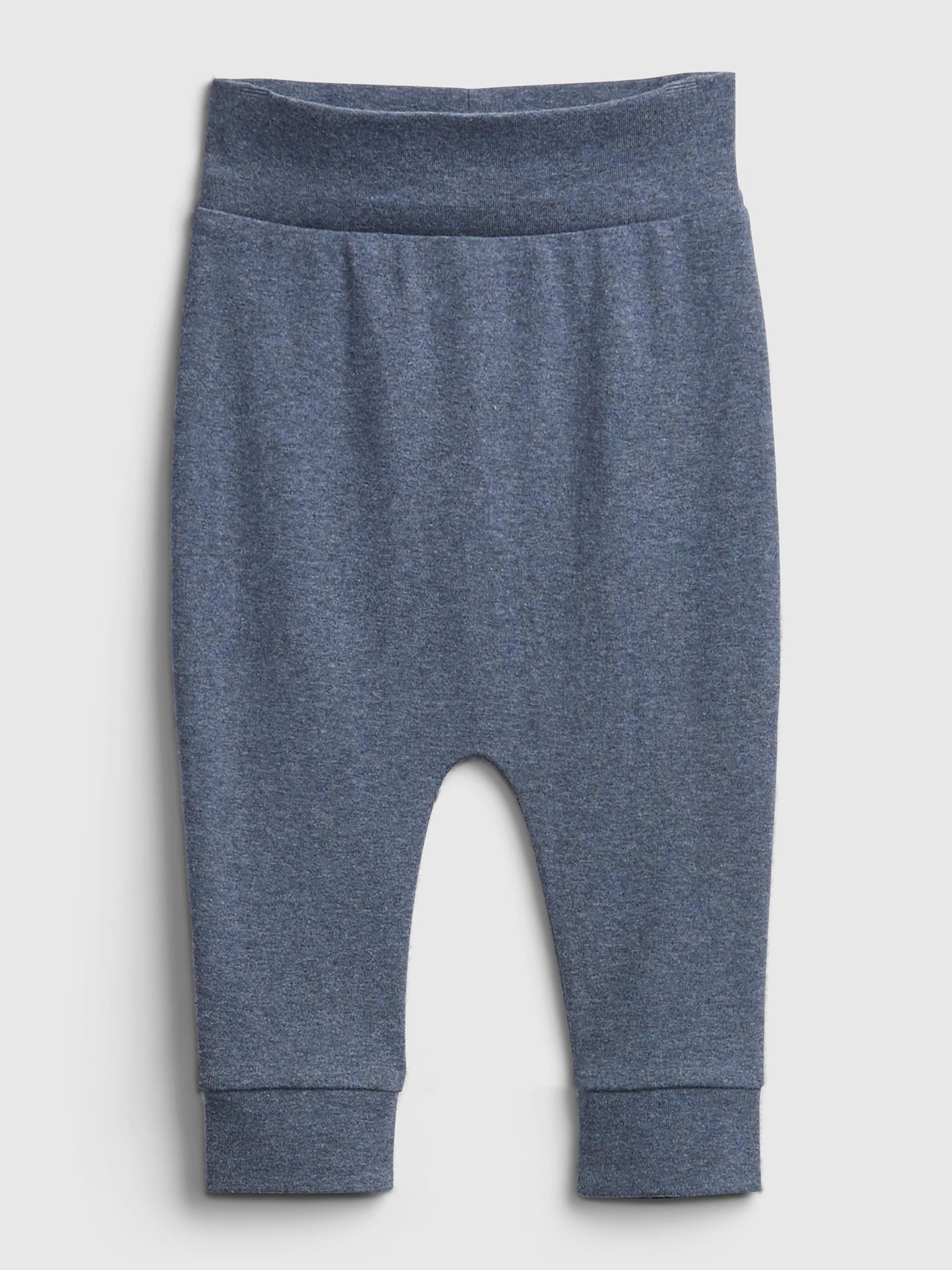 Blue Knit Pull-On Trousers (Newborn - 24mths) - Image 2 of 3