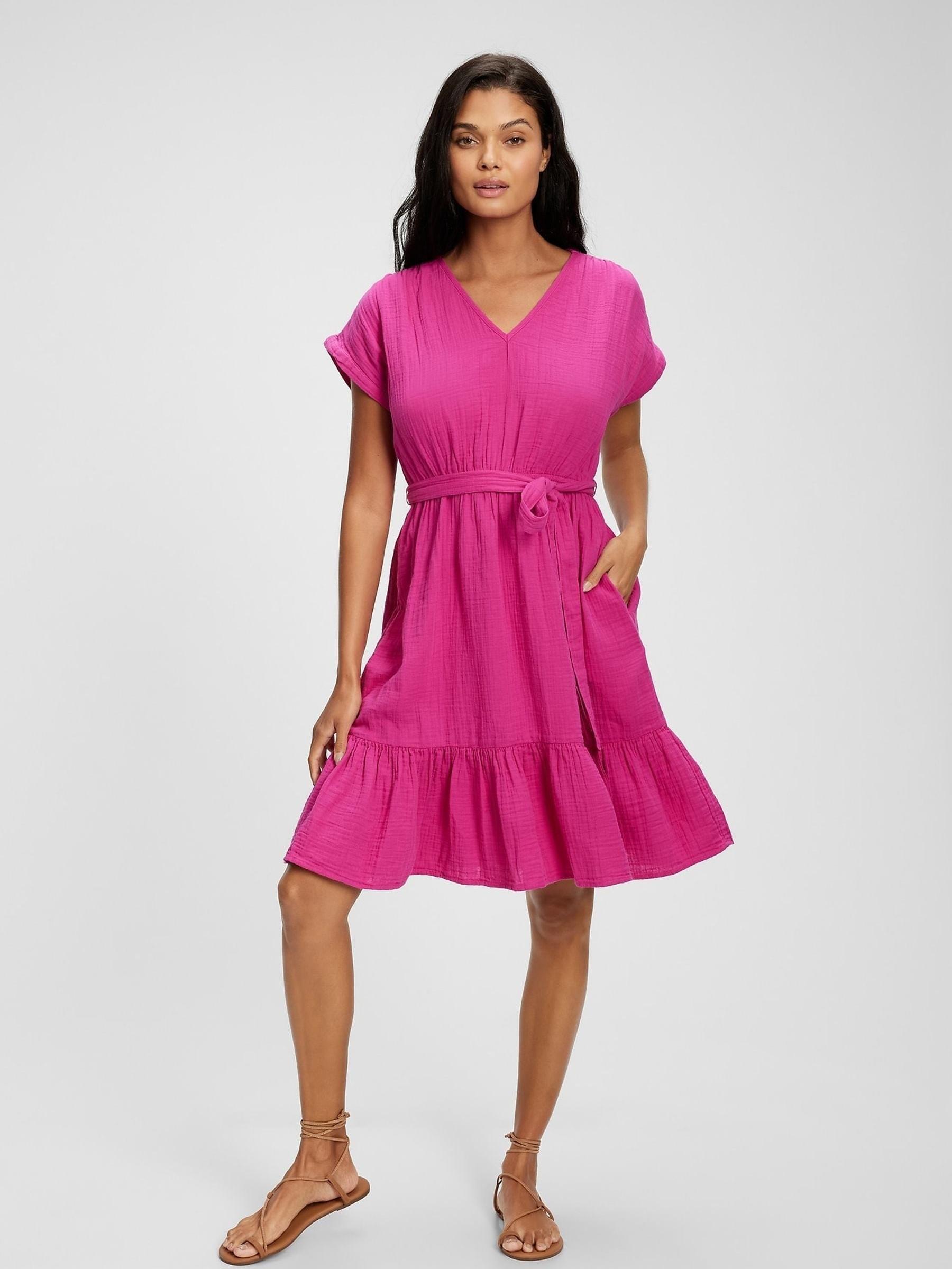 Tiered V-Neck Dress - Image 1 of 1