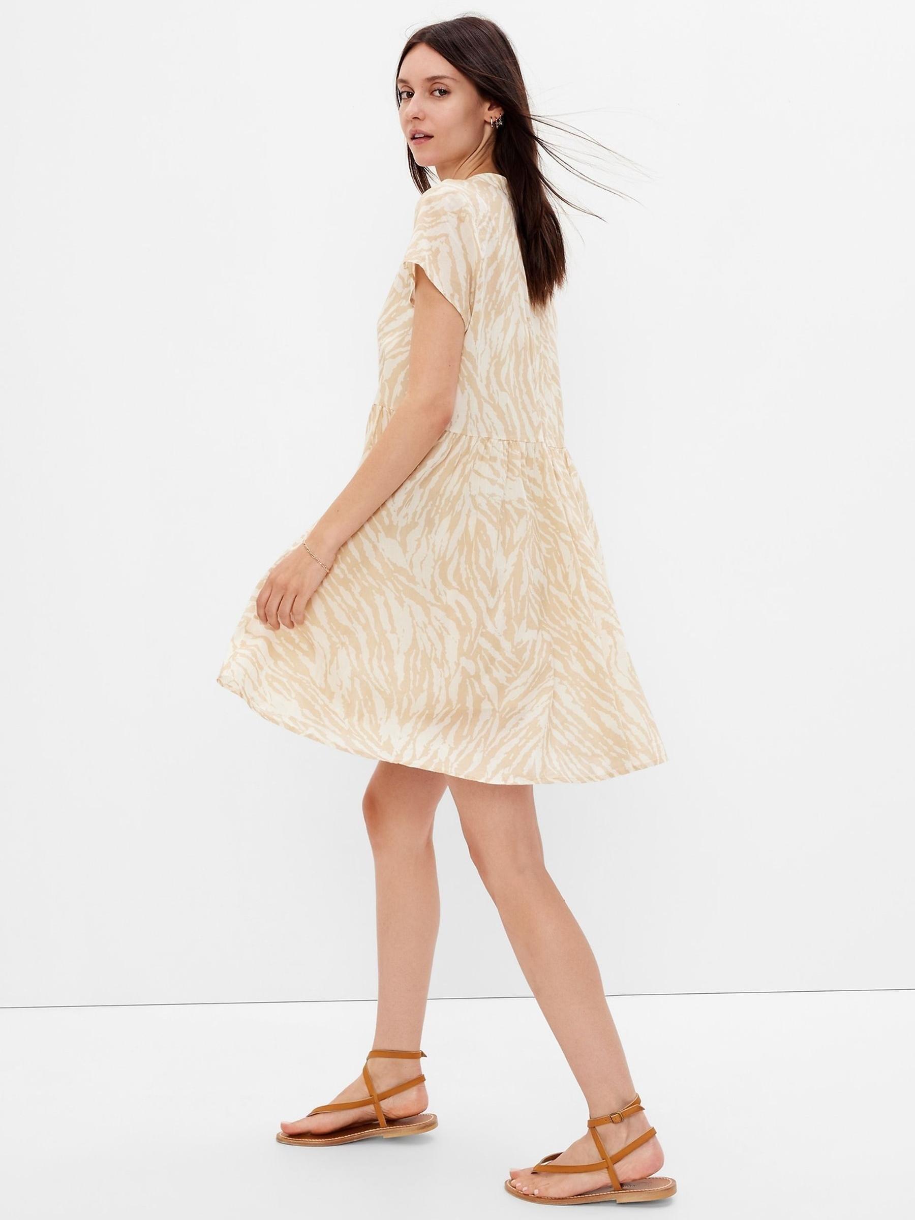 Empire Waist Mini Dress - Image 2 of 5