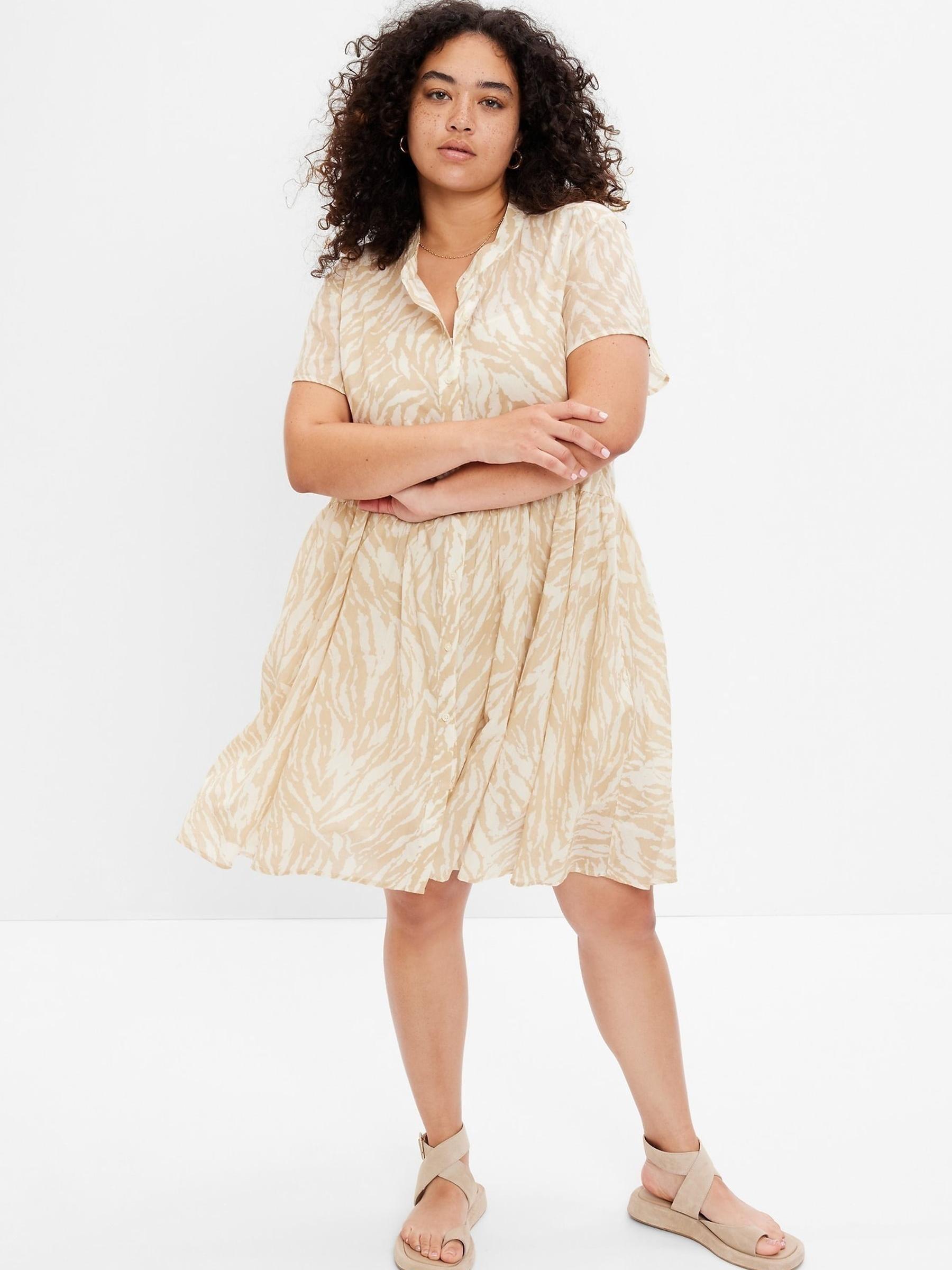 Empire Waist Mini Dress - Image 4 of 5