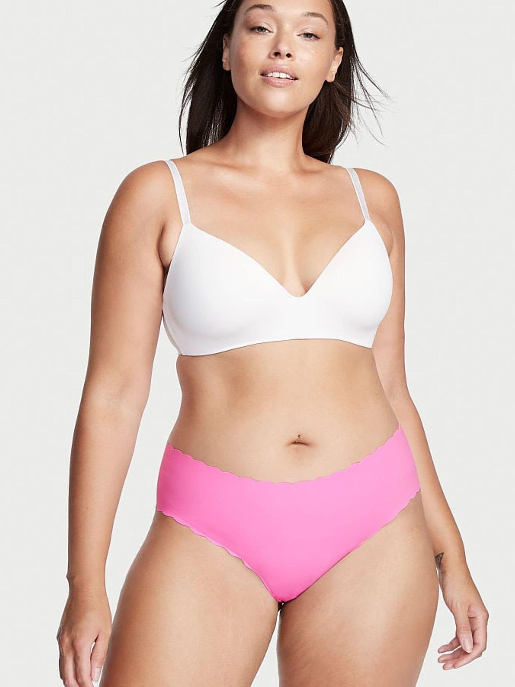 Bight Hibiscus Pink Smooth No Show Cheeky Knickers - Image 1 of 1
