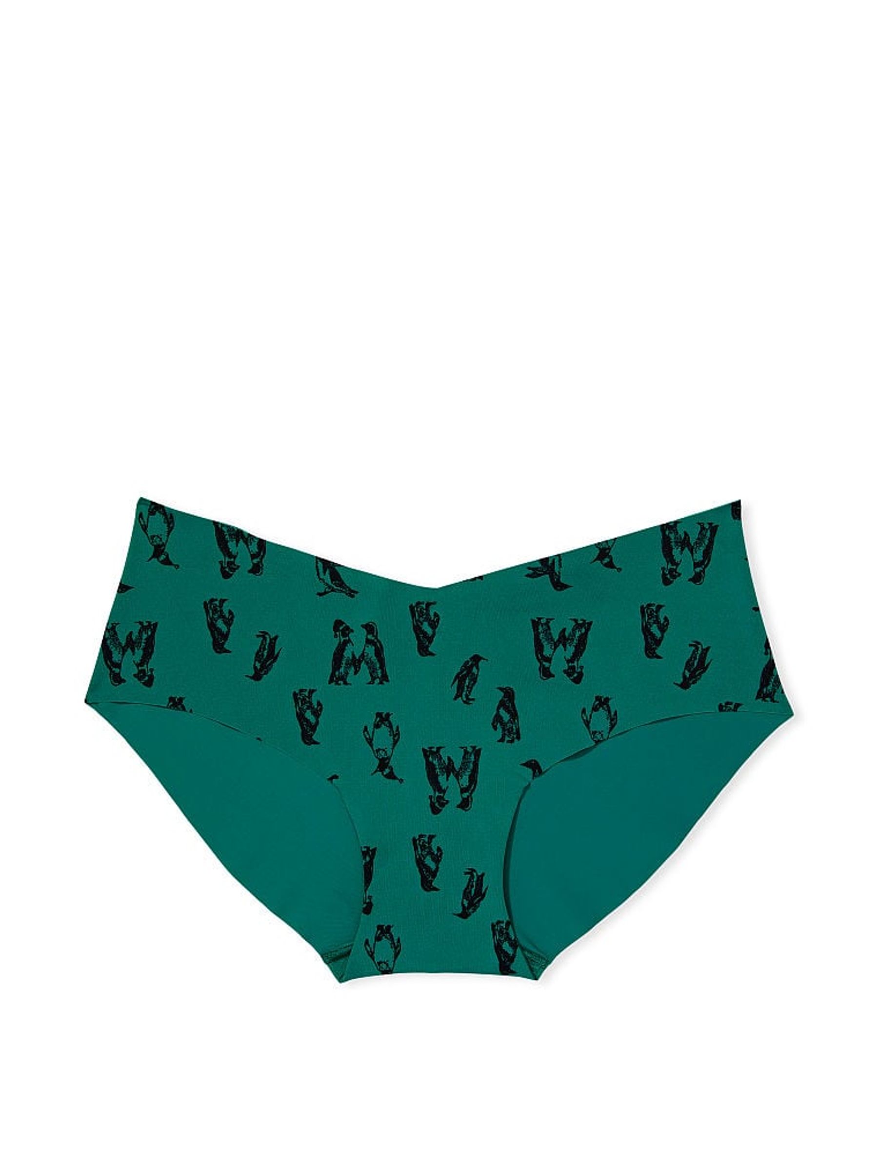 Green Festive Penguins NoShow Hiphugger Knickers - Image 3 of 3